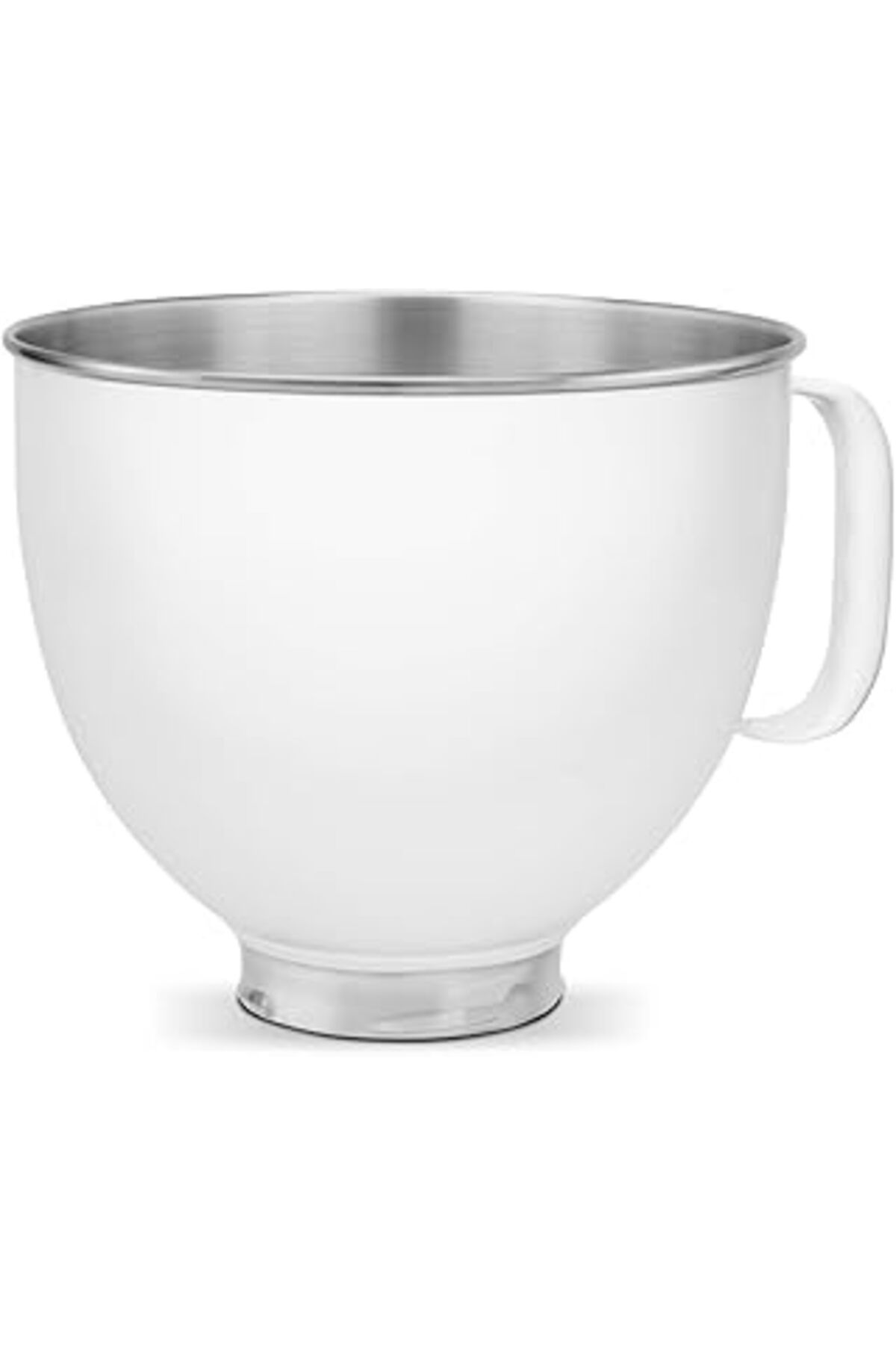Mu Art 4, 8 L Stand Mikser İçin Paslanmaz Çelik Kase White-Ewh
