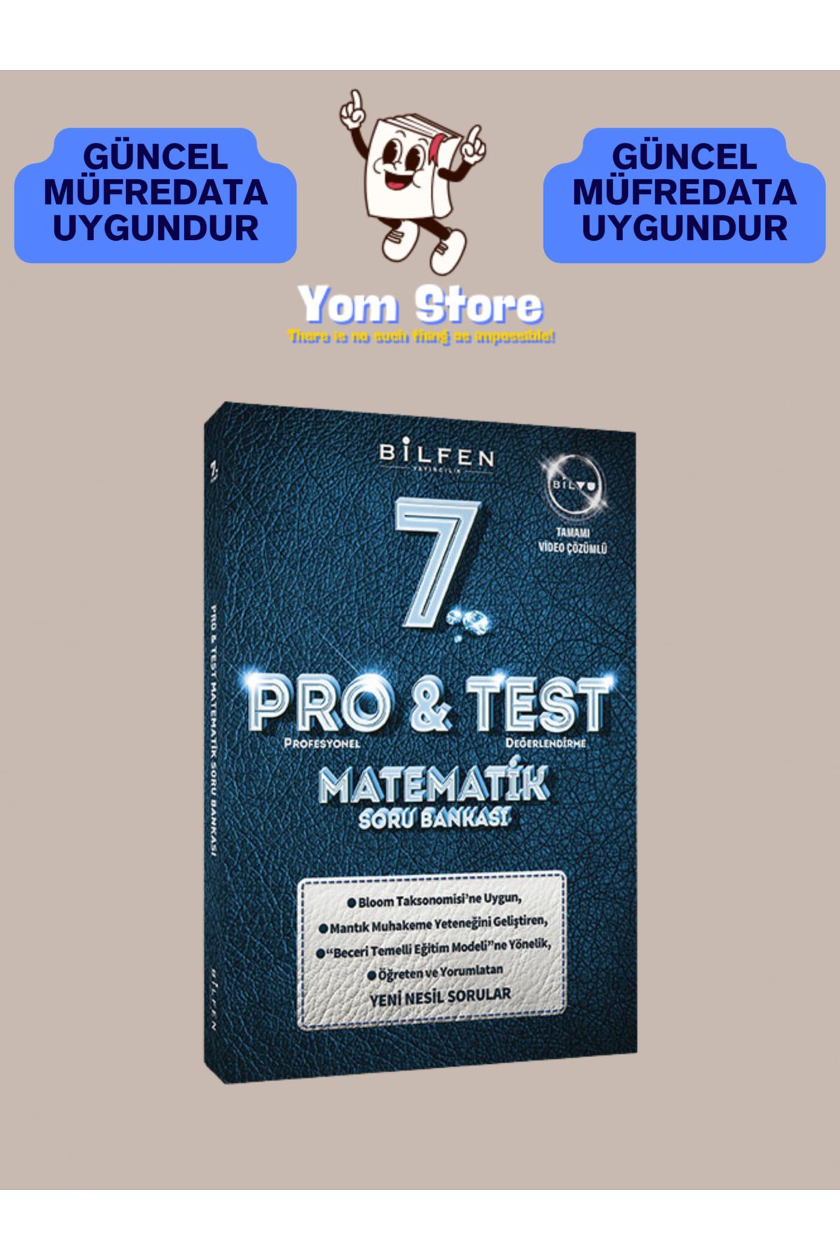 Bilfen Yayıncılık 7. Sınıf Pro Test Matematik Soru Bankası