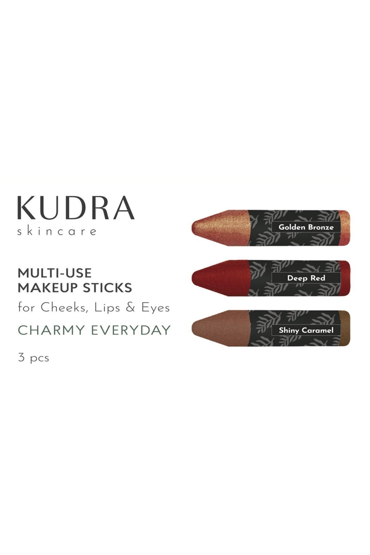 Kudra-Charmy Everyday Minimal, Natural and Multi-Purpose Makeup Set 3
