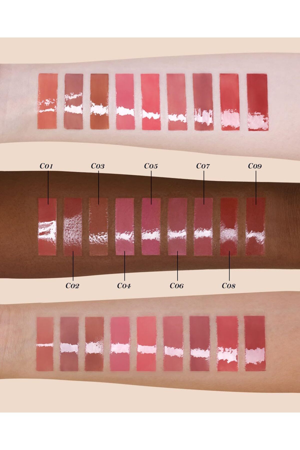 Flower Knows-Butterfly Cloud Collar Collection Glossy Lipstick, 0.12 oz./3.5 g (C01 Birchleaf Pear) 4