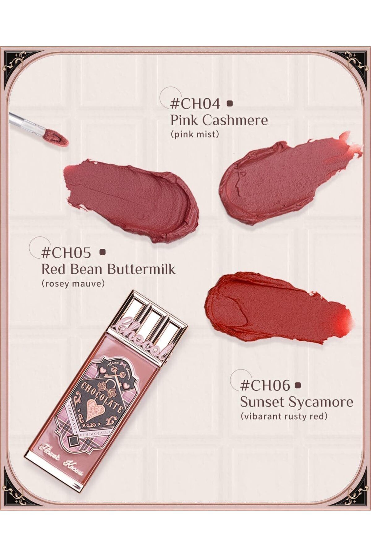 Flower Knows-Chocolate Wonder-Shop Cloud Lip Cream 3