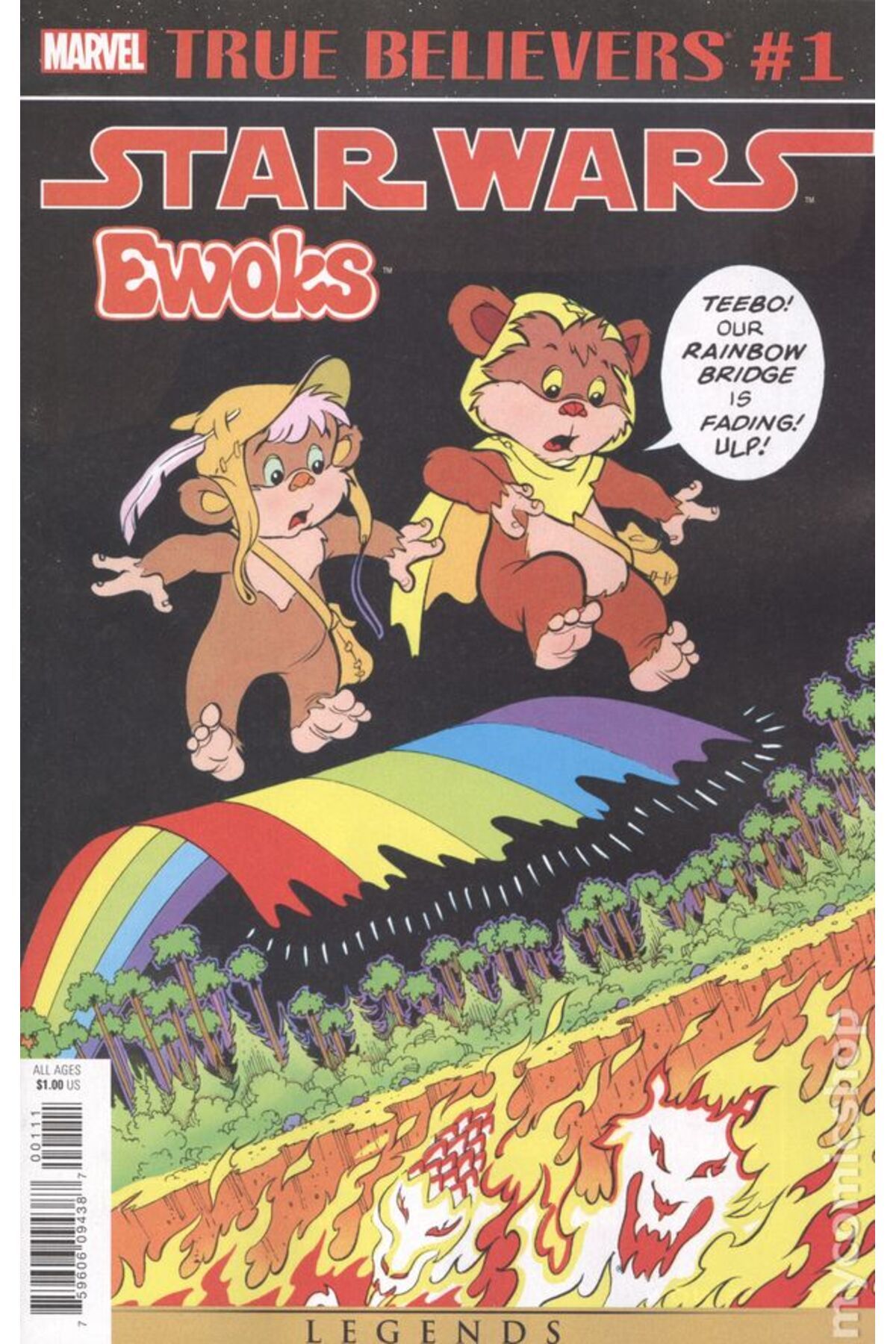 Kolektif Kitap True Believers Star Wars Ewoks #1 (ingilizce)