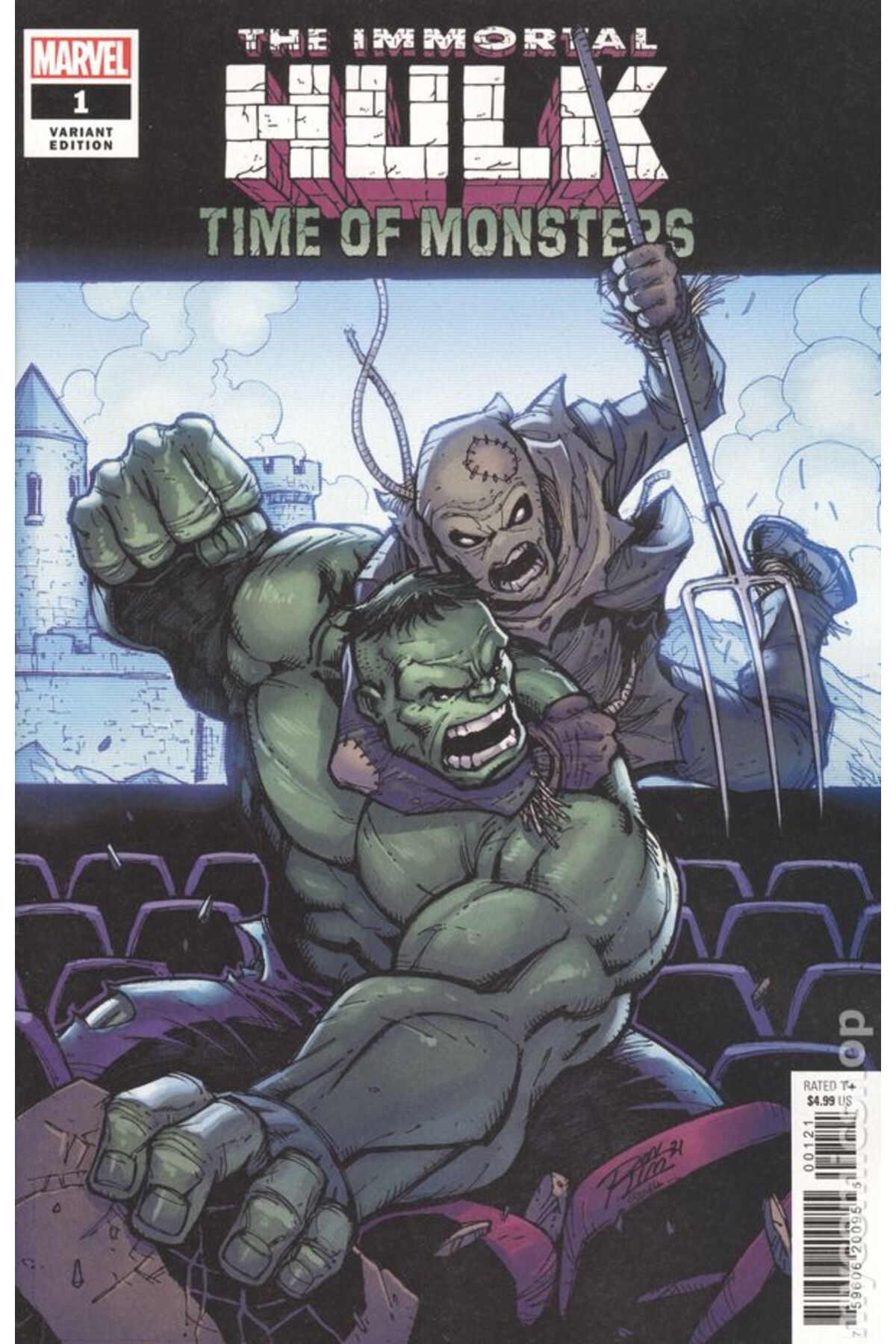 Kolektif Kitap Immortal Hulk Time of Monsters #1B (ingilizce)