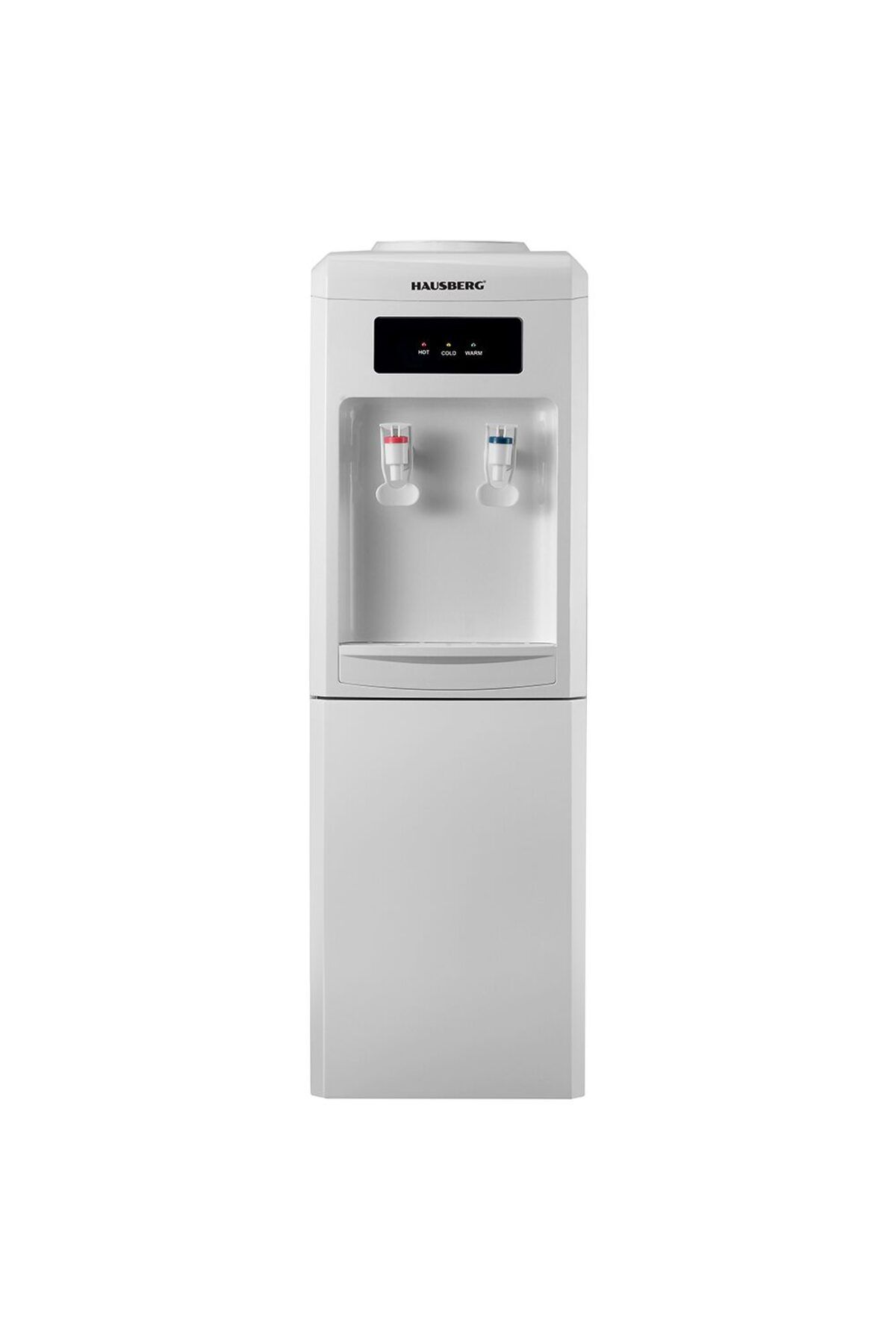 Hausberg Dozator Apa De Podea Hb-6024ab, Incalzire 550 W, Racire 85 W, Rezervor Apa Inox, Termostat, Alb - One Size
