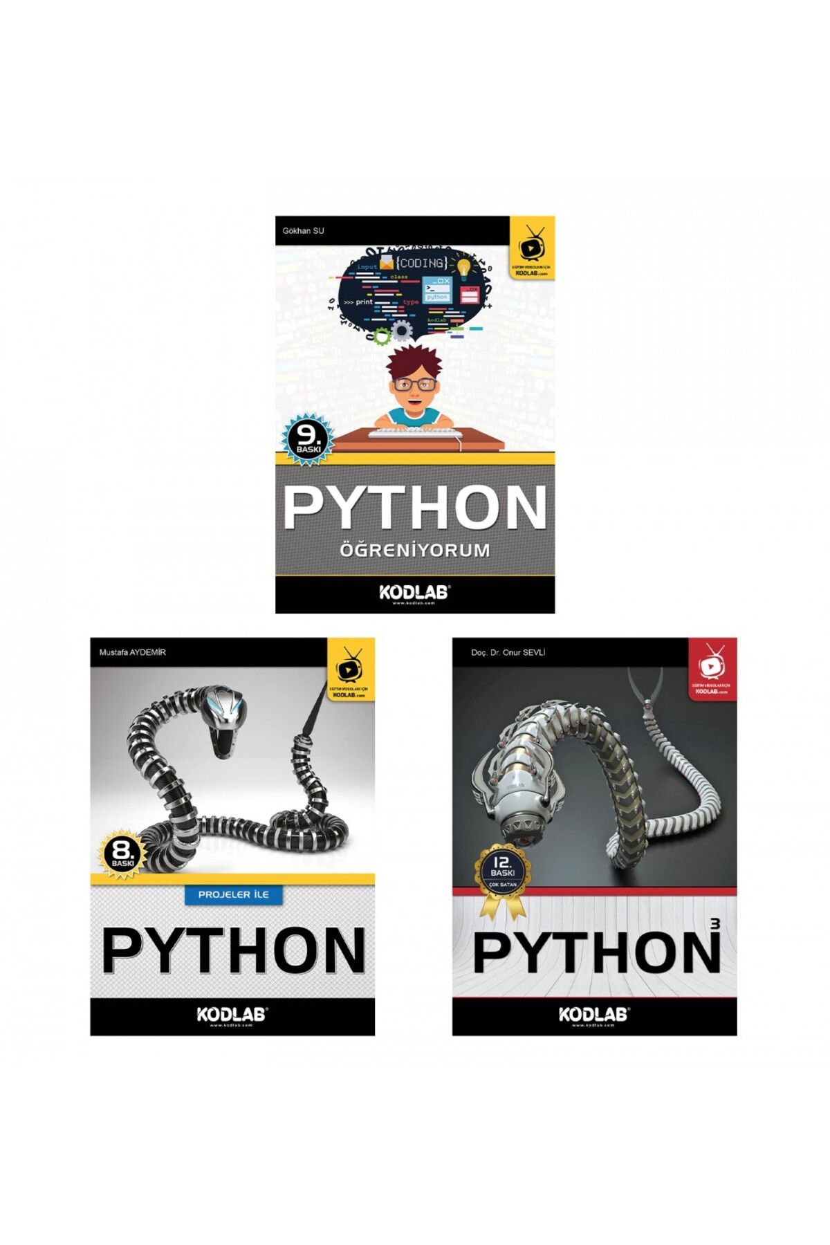 Kodlab Yayın Dağıtım hemenbugun KODLAMANIN ANAHTARI PYTHON SETİ