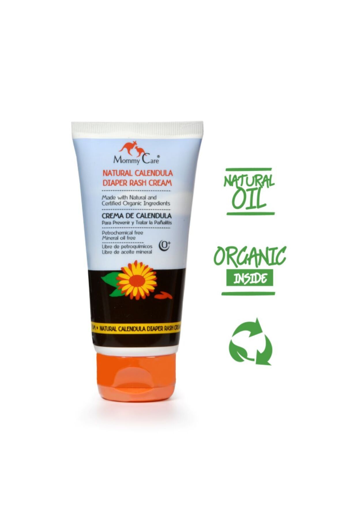 Mommy Care Crema Naturala Mommy Care Cu Galbenele Pentru Zona Scutecului , 80 Ml - One Size