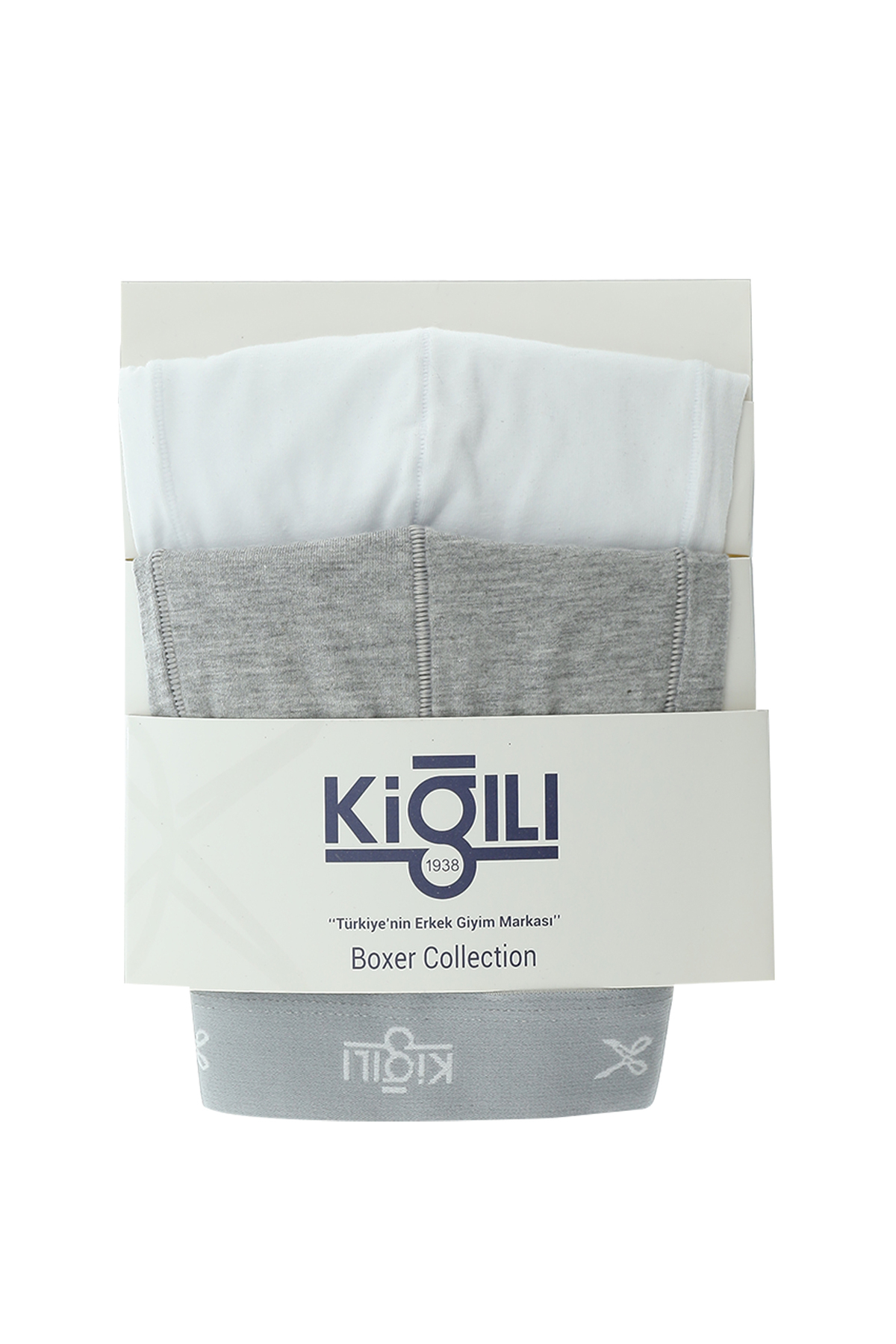 کیگیلی شورت بوکسور نخی بسته ۲ عددی