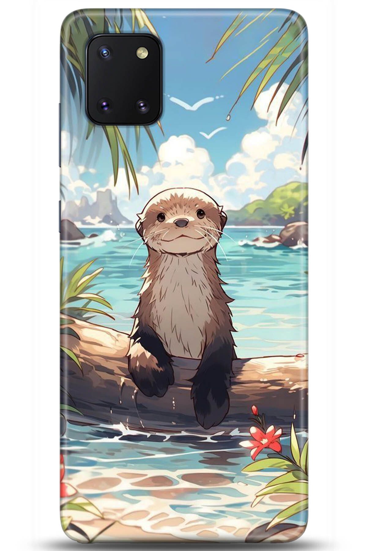Noprin Samsung Galaxy Note 10 Lite / A81 Kılıf HD Baskılı Kılıf - Happiness Series 5227
