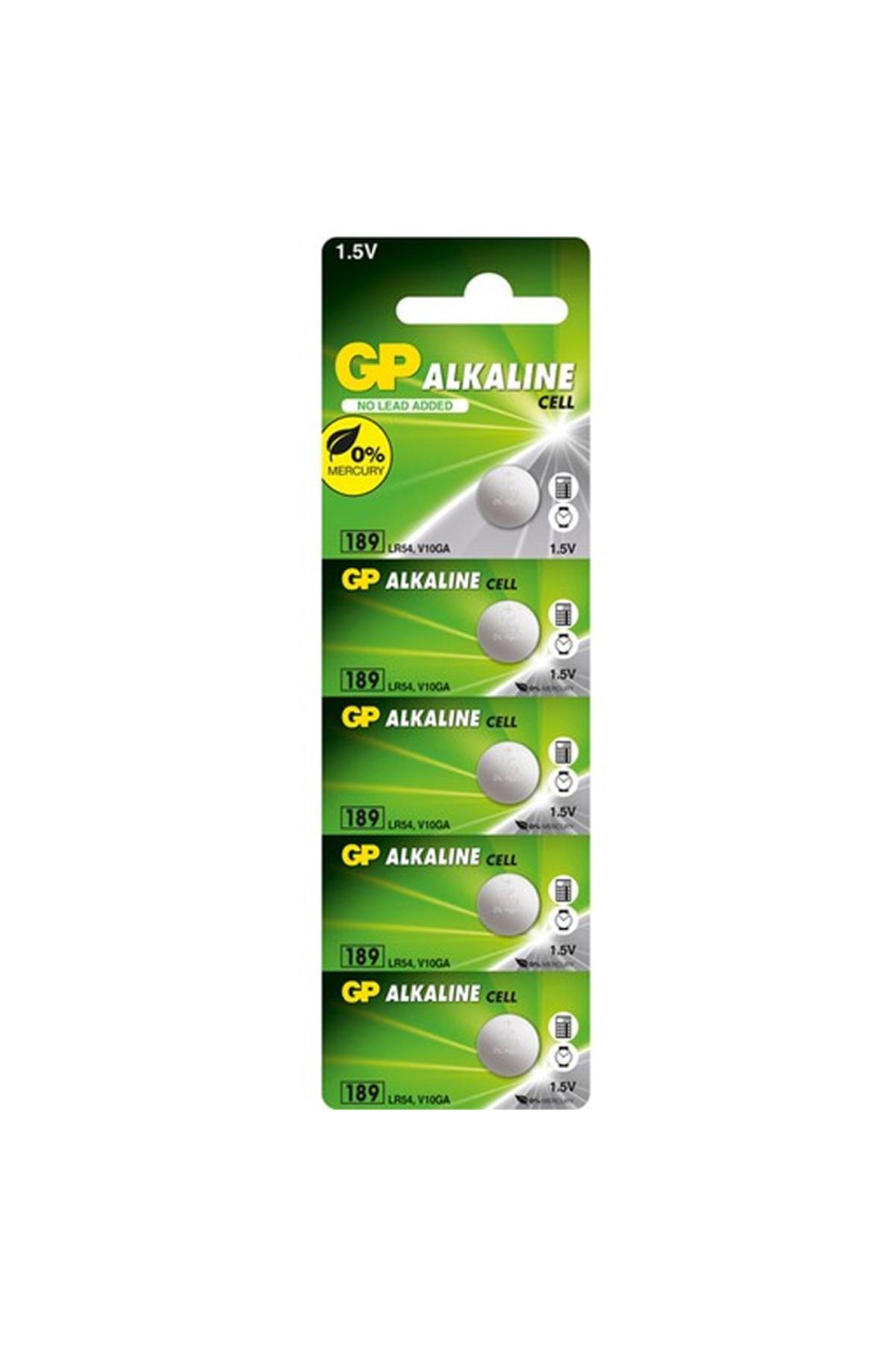 OEM GP 189 LR54 AG10 (5Lİ PAKET)*LR 1130