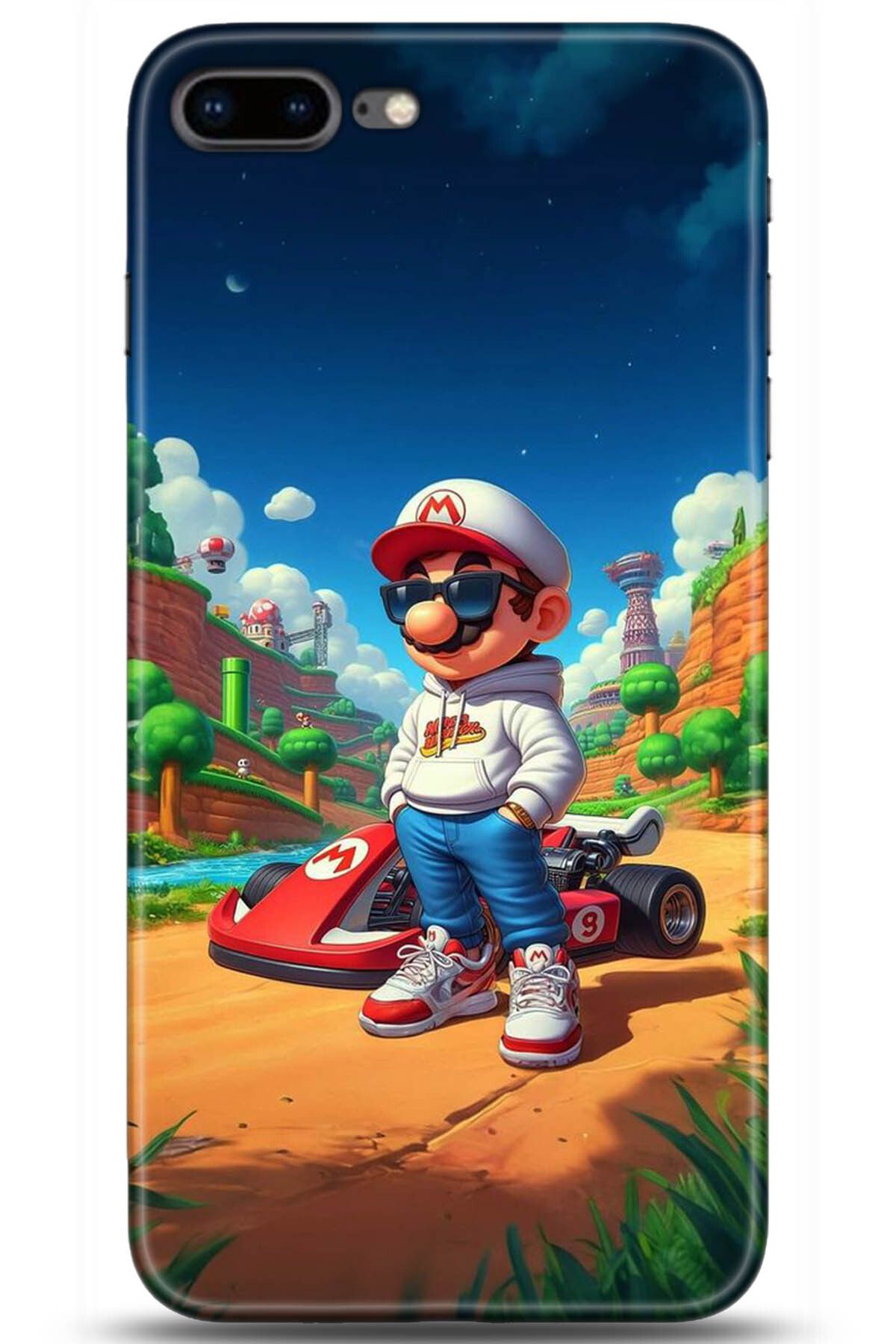 Noprin Apple iPhone 8 Plus Kılıf HD Baskılı Kılıf - Happiness Series 5207