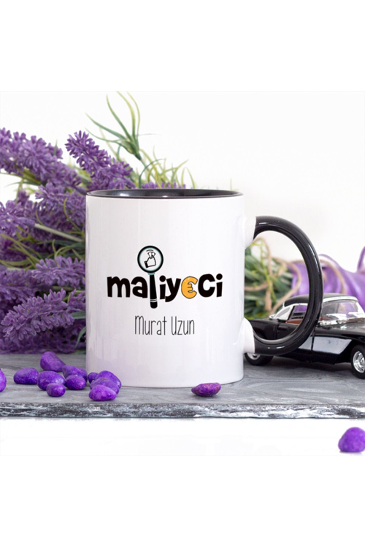 feifei Kişiye Özel Maliyeci Kupa Bardak - Lacivert