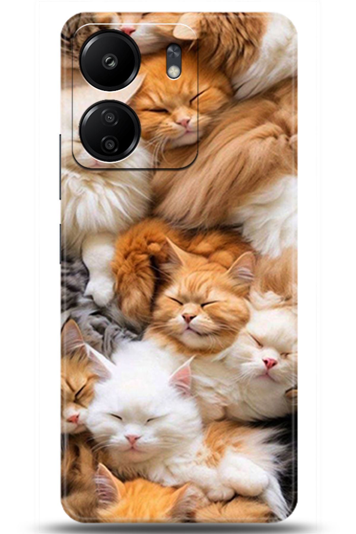 Noprin Xiaomi Redmi 13C Kılıf HD Baskılı Kılıf - Happiness Series 5234