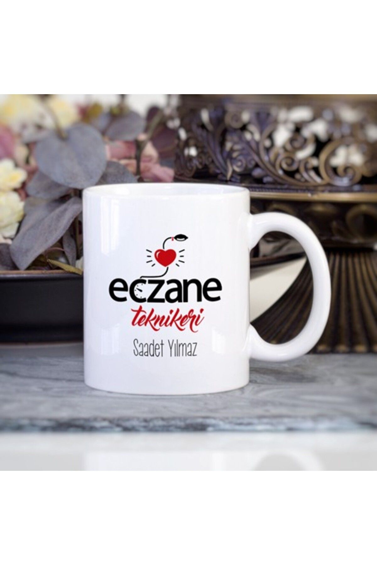 feifei Kişiye Özel Eczane Teknikeri Kupa Bardak