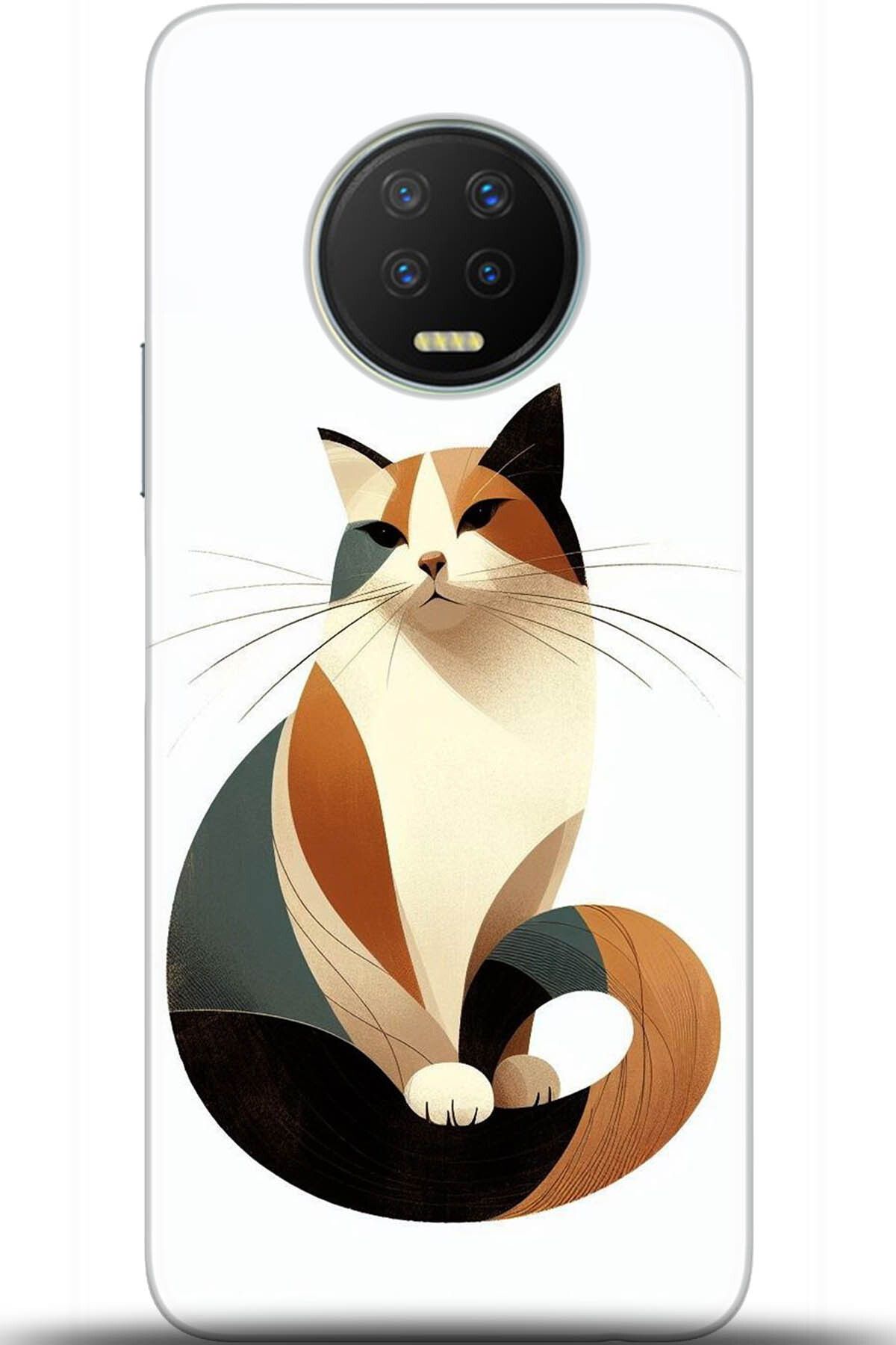 Noprin Infinix Note 7 Kılıf HD Baskılı Kılıf - Happiness Series 5213