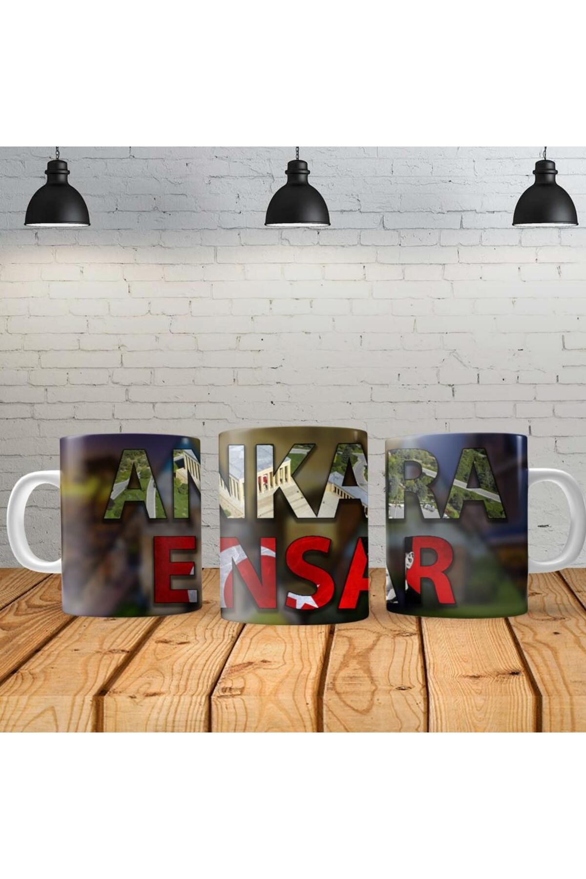 feifei Ankara Kişiye Özel Baskılı Yeni Tasarım Kupa Bardak Özel Kutusunda
