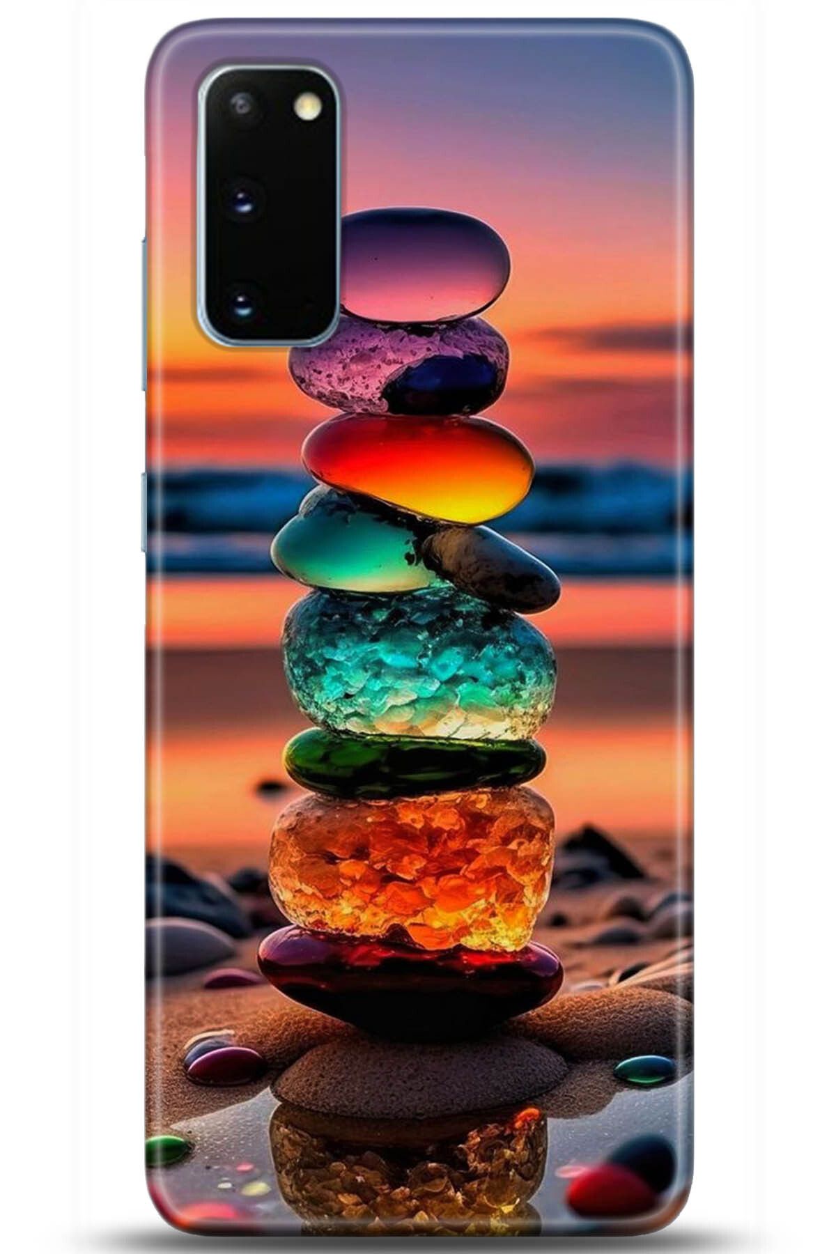 Noprin Samsung Galaxy S20 Kılıf HD Baskılı Kılıf - Happiness Series 5235