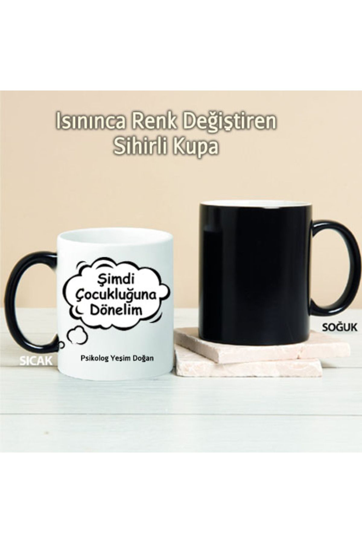 feifei Şimdi Çocukluğuna Dönelim Kişiye Özel Sihirli Kupa Pi98