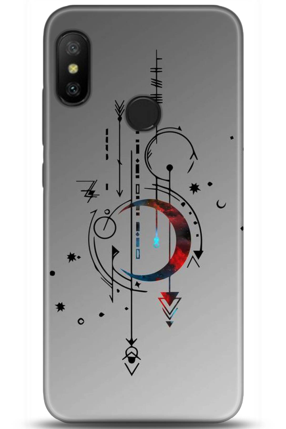 Noprin Xiaomi Redmi Note 6 Pro Kılıf HD Baskılı Kılıf - Happiness Series 5182