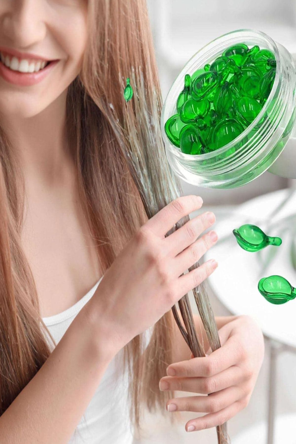ESENLİWE Buğday Özlü Saç Besleyici Uzatıcı Kapsül Serum 30 Kapsül 30 Gün 100ML