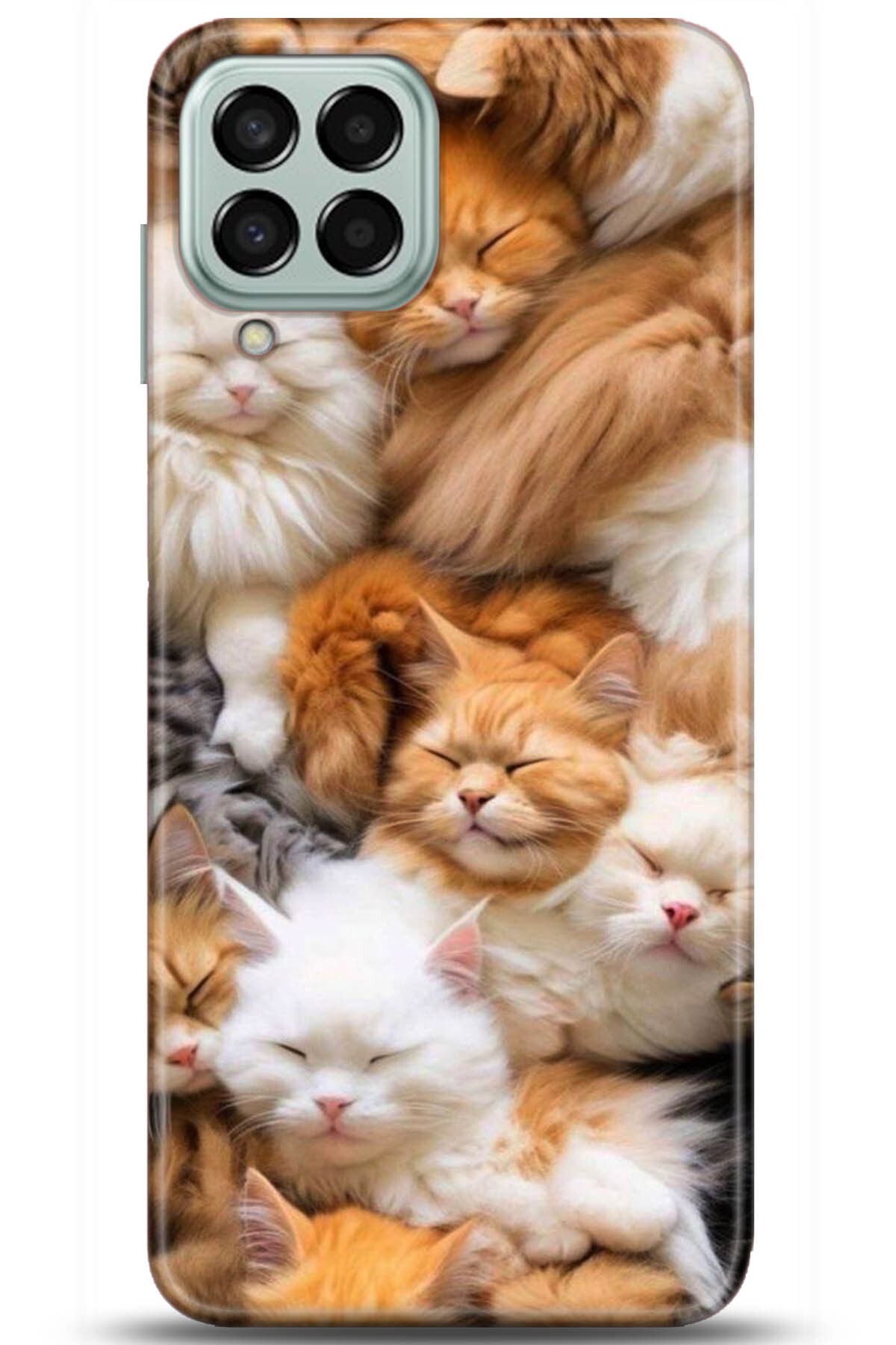 Noprin Samsung Galaxy M33 Kılıf HD Baskılı Kılıf - Happiness Series 5234