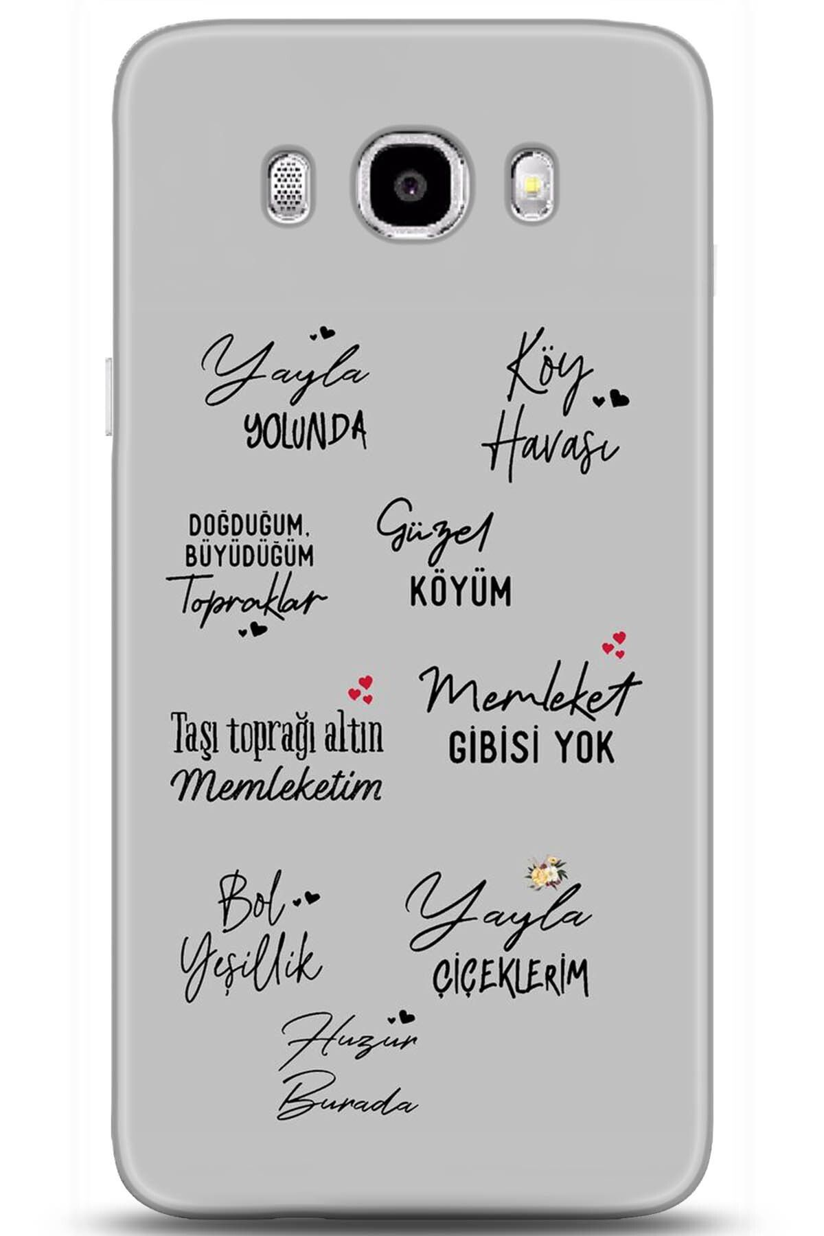 Noprin Samsung Galaxy J5 2016 Kılıf HD Baskılı Kılıf - Happiness Series 5210
