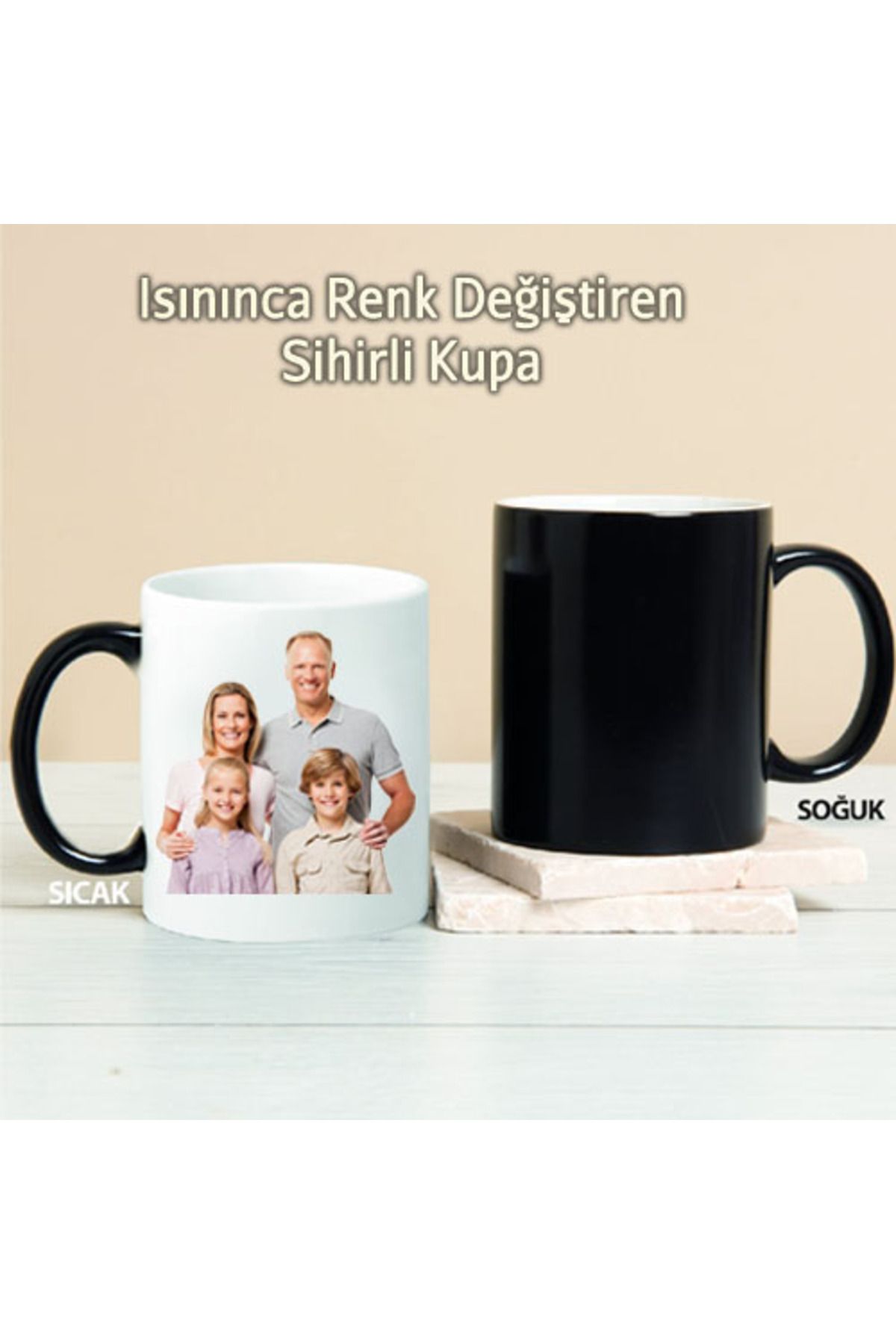 feifei İsminize Özel, Firmanıza Özel, Kişiye Özel Sihirli Kupa Pi247