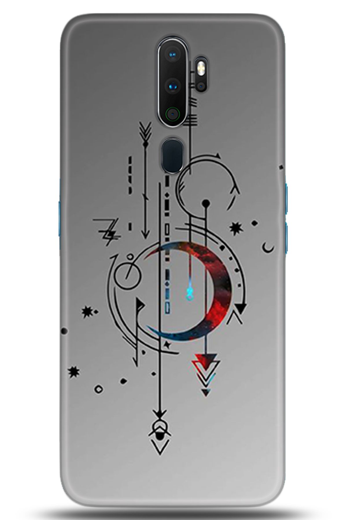 OPPO A5 2020 Kılıf HD Baskılı Kılıf - Happiness Series 5182