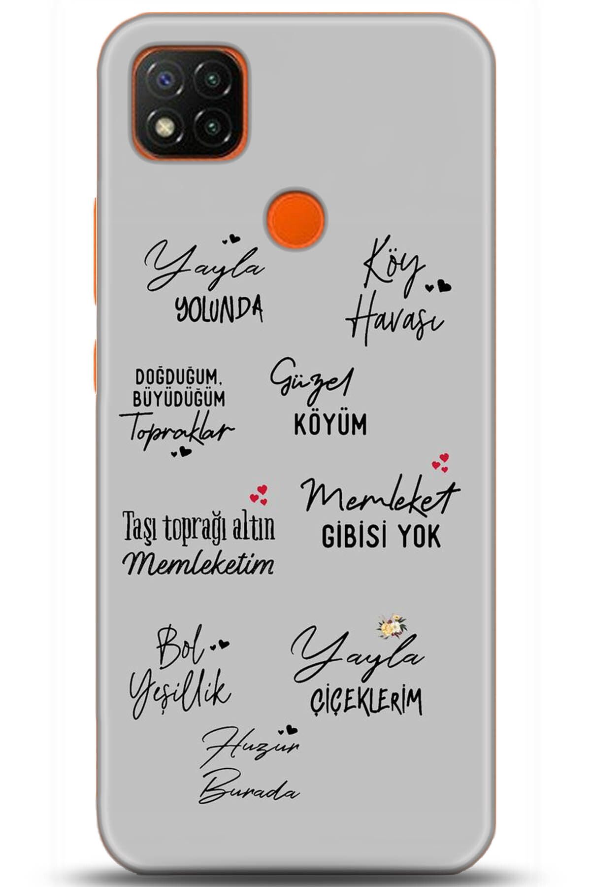 Noprin Xiaomi Redmi 9C Kılıf HD Baskılı Kılıf - Happiness Series 5210
