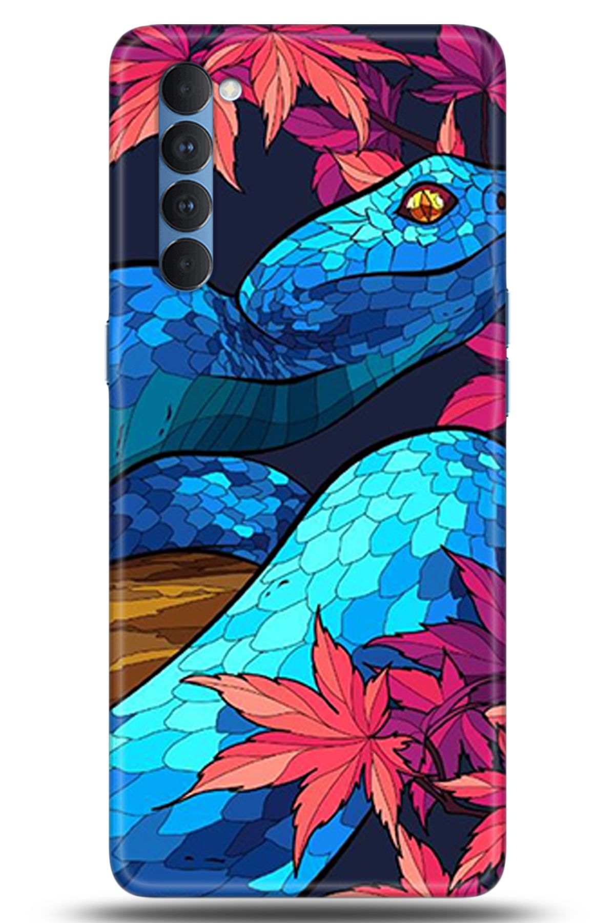 OPPO Reno 4 Pro Kılıf HD Baskılı Kılıf - Happiness Series 5211