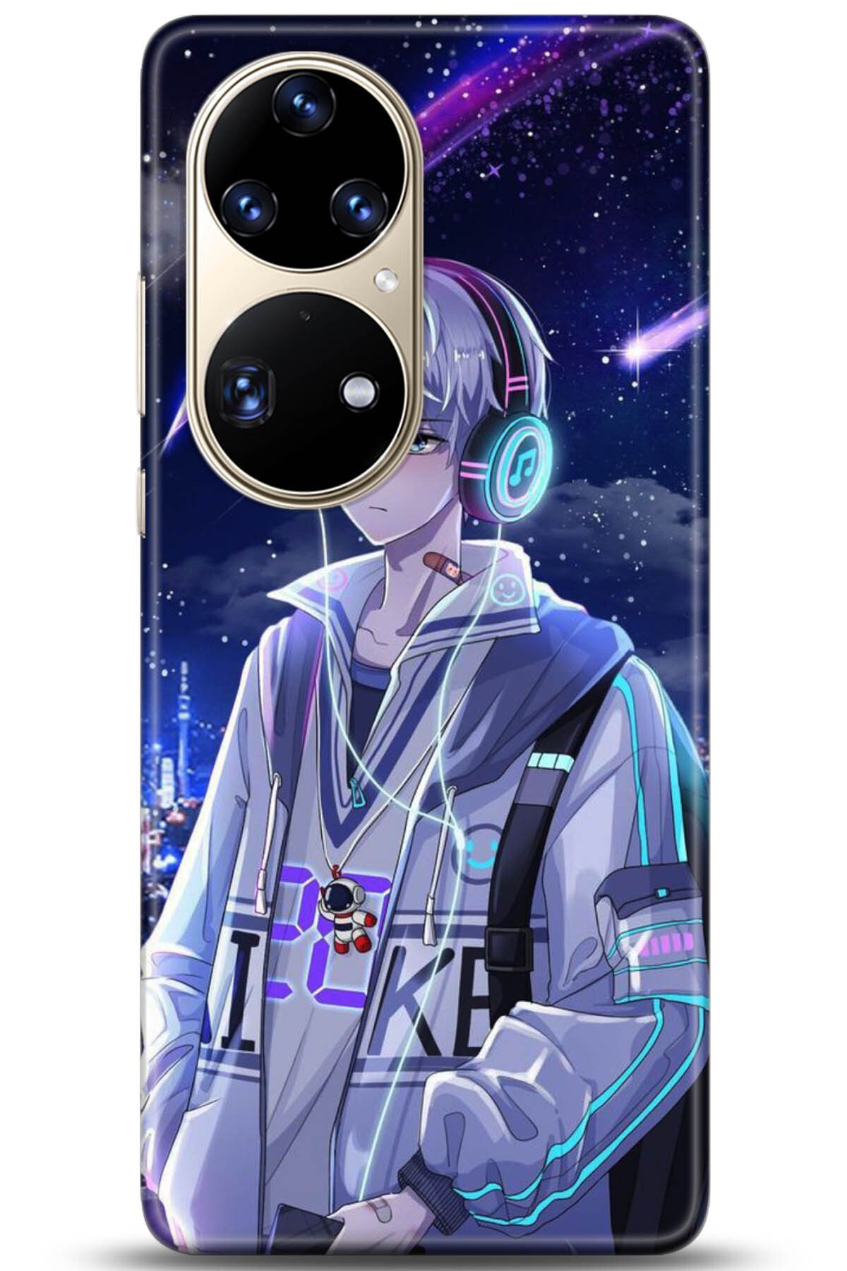 Noprin Huawei P50 Pro Kılıf HD Baskılı Kılıf - Happiness Series 5181