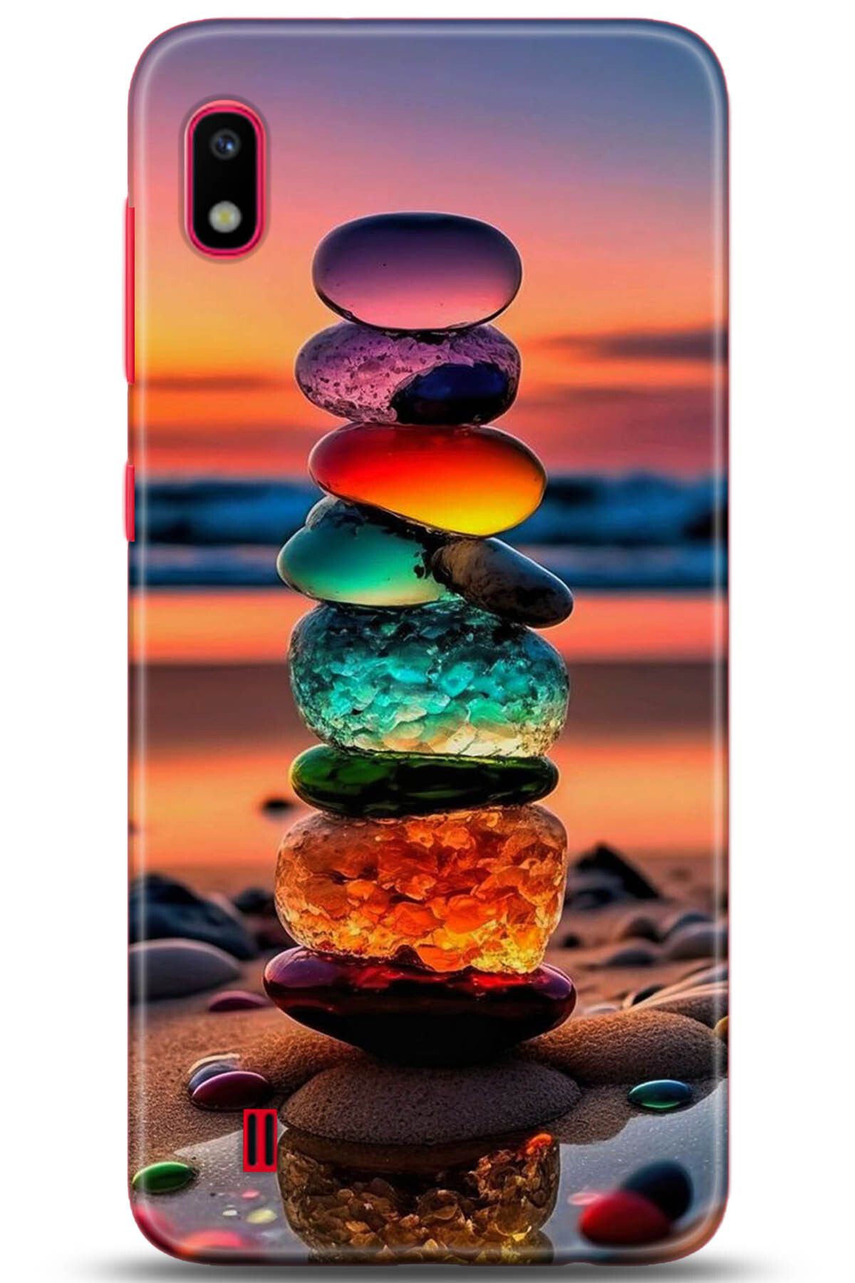 Noprin Samsung Galaxy A10 Kılıf HD Baskılı Kılıf - Happiness Series 5235