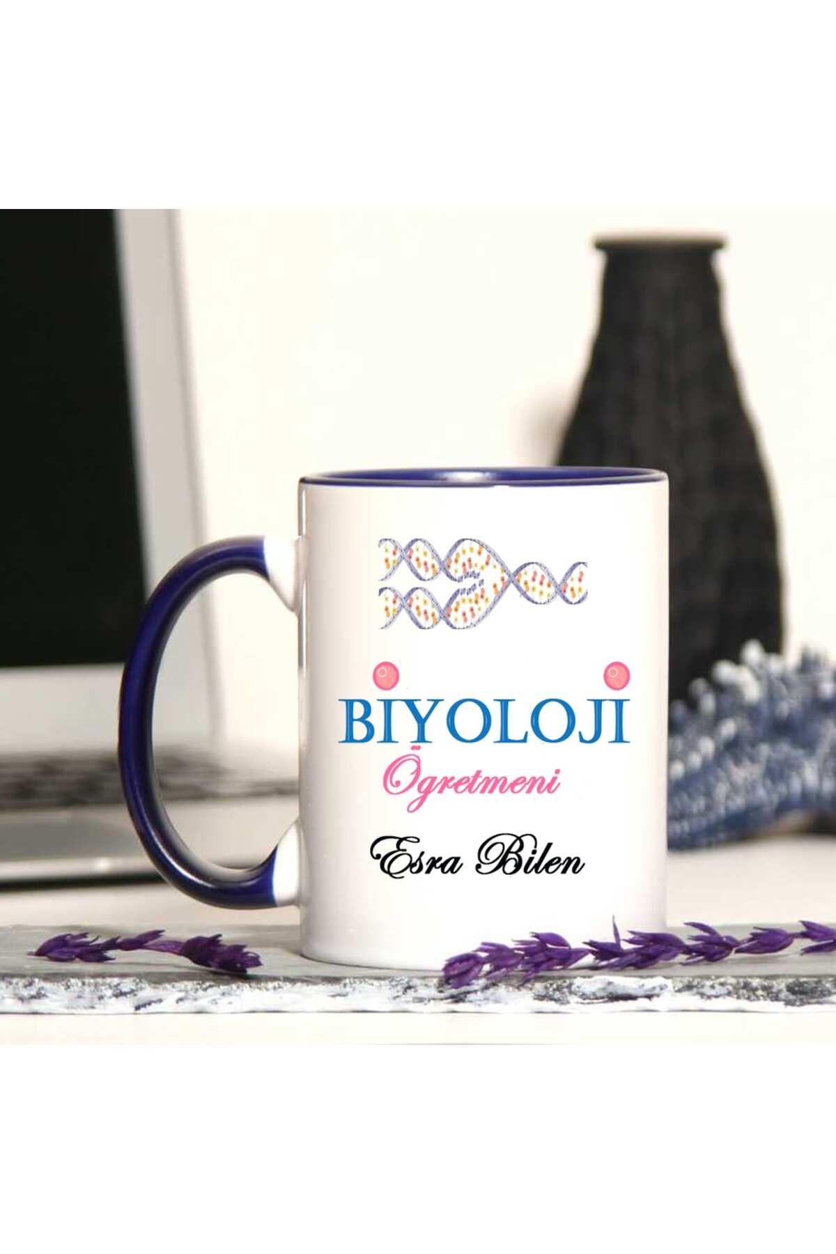 feifei Biyoloji Öğretmenine Özel Öğretmenler Günü Hediyesi Kişiye Özel Kupa Bardak