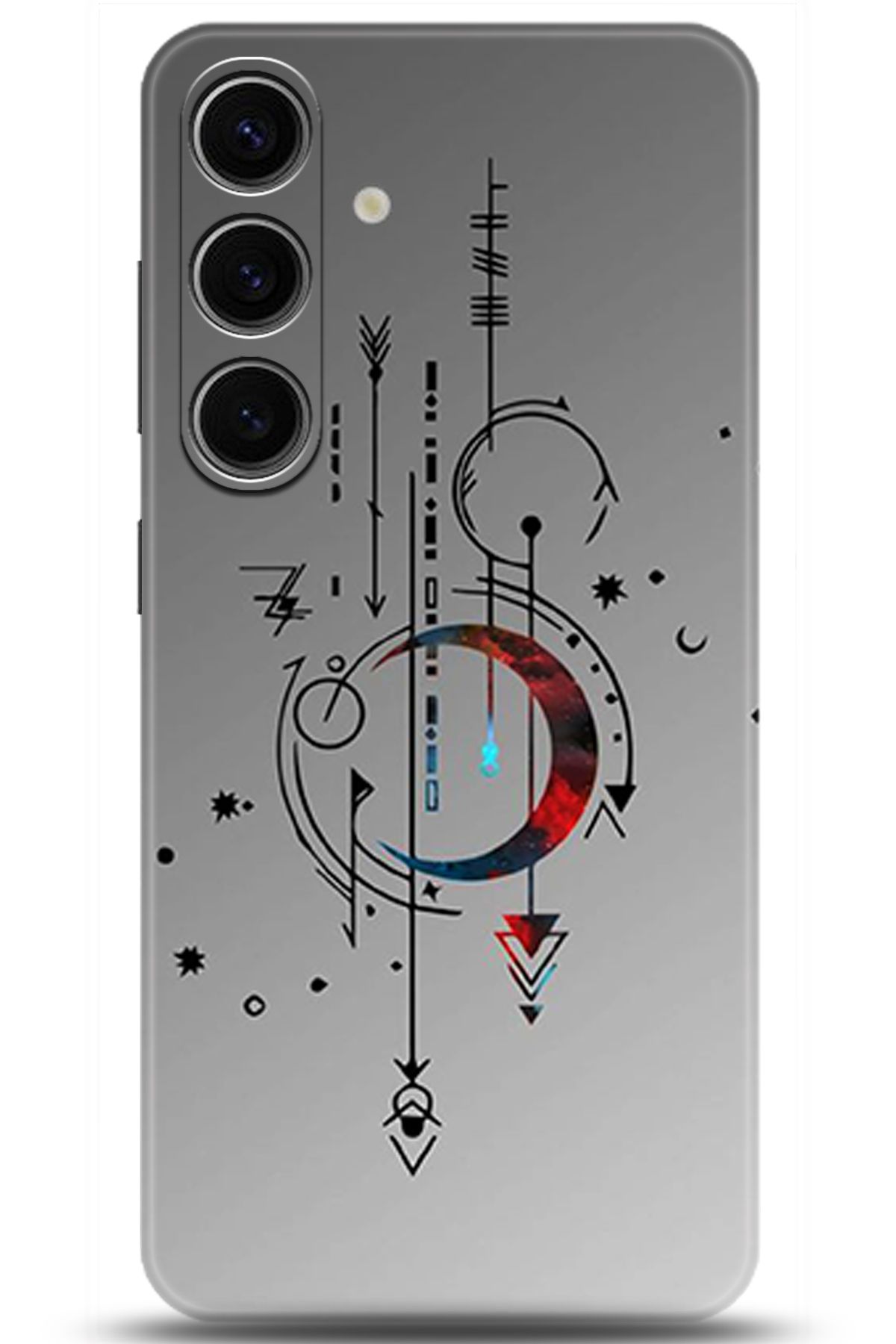 Noprin Samsung Galaxy S25 Kılıf HD Baskılı Kılıf - Happiness Series 5182