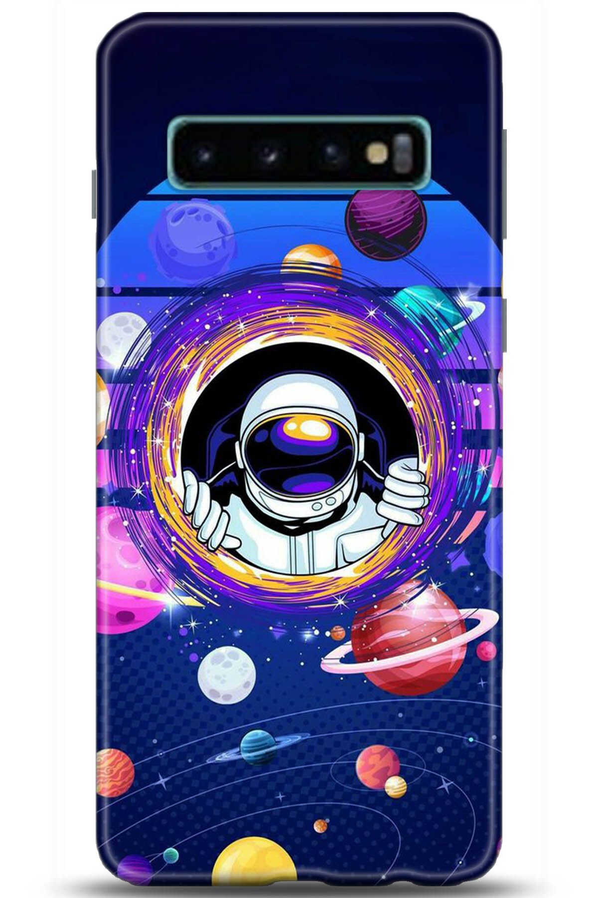 Noprin Samsung Galaxy S10 Kılıf HD Baskılı Kılıf - Happiness Series 5228