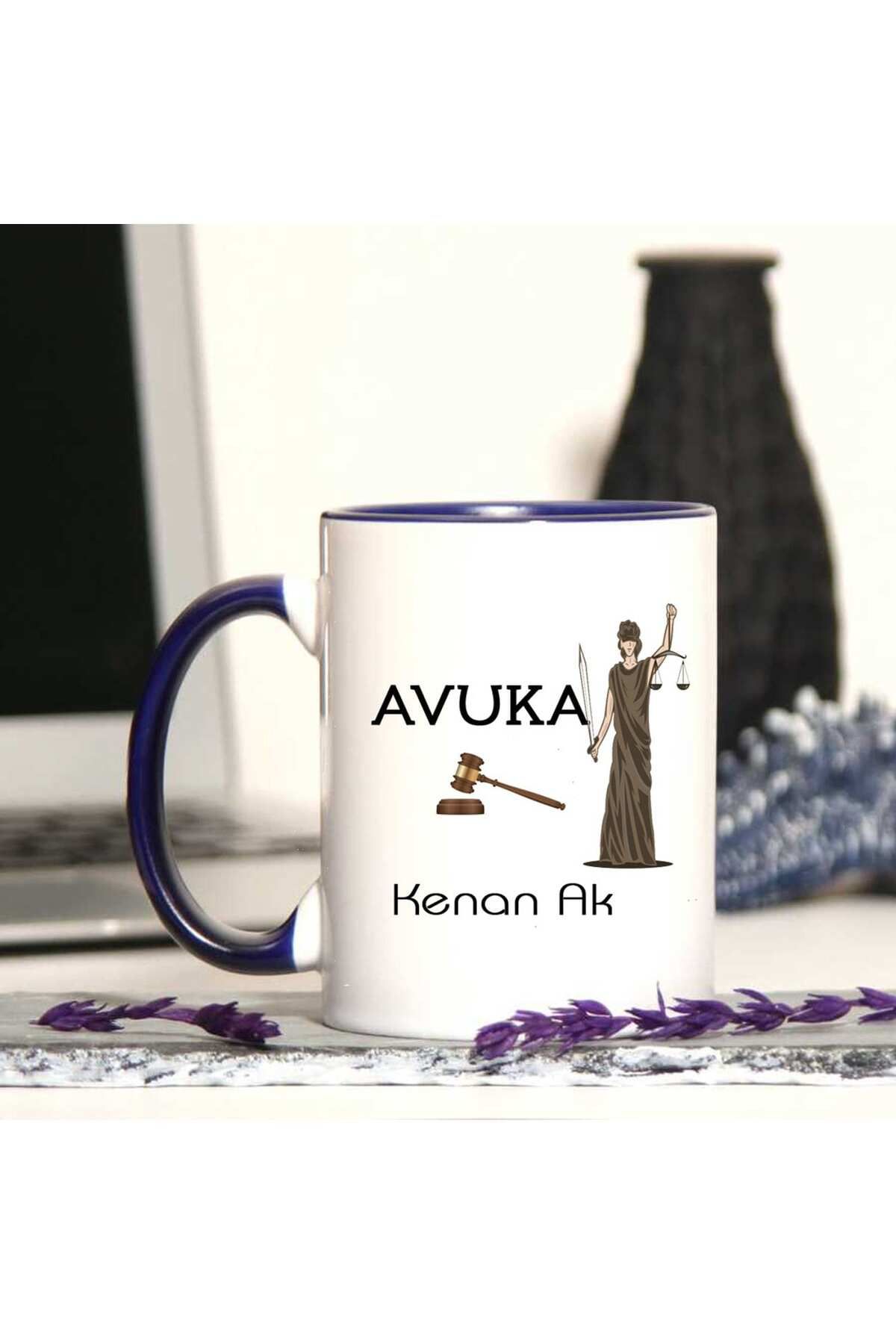 feifei Kişiye Özel Avukat Kupa Bardak