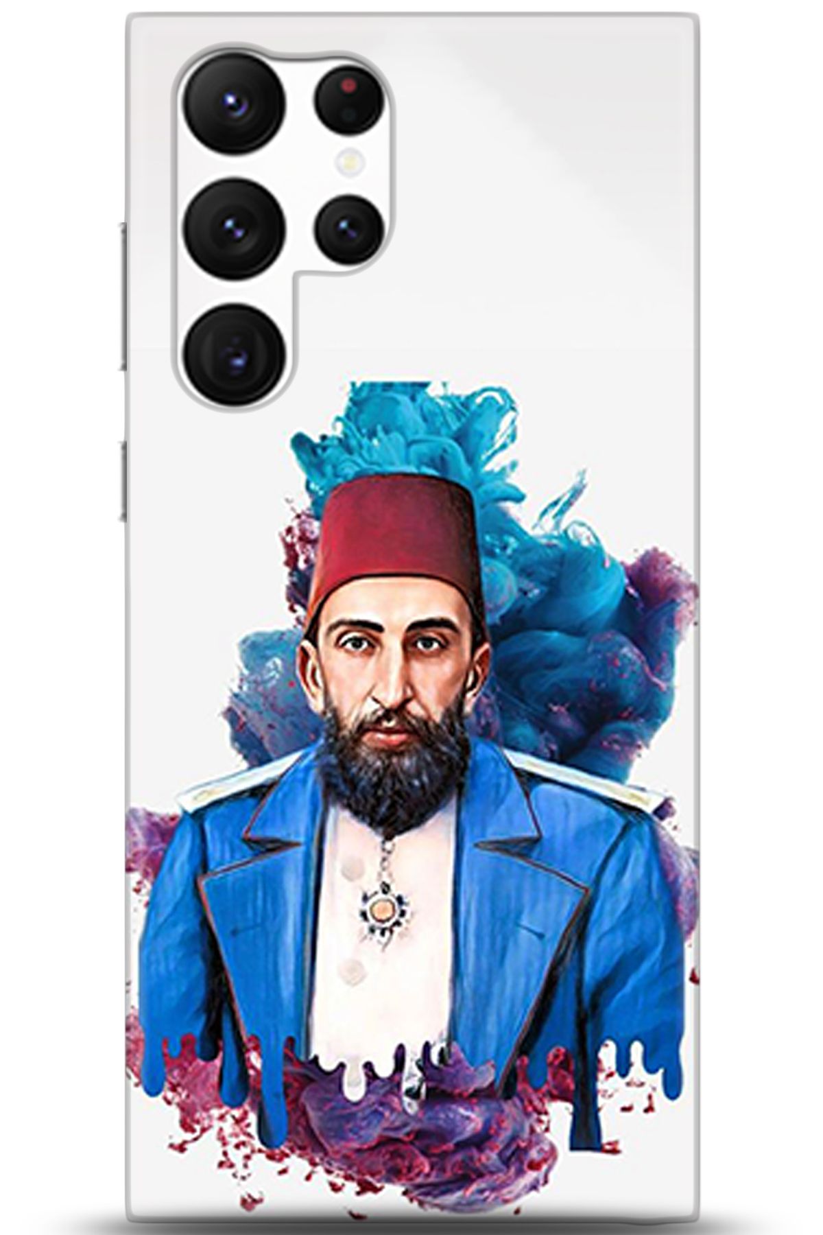 Noprin Samsung Galaxy S22 Ultra Kılıf HD Baskılı Kılıf - Happiness Series 5201