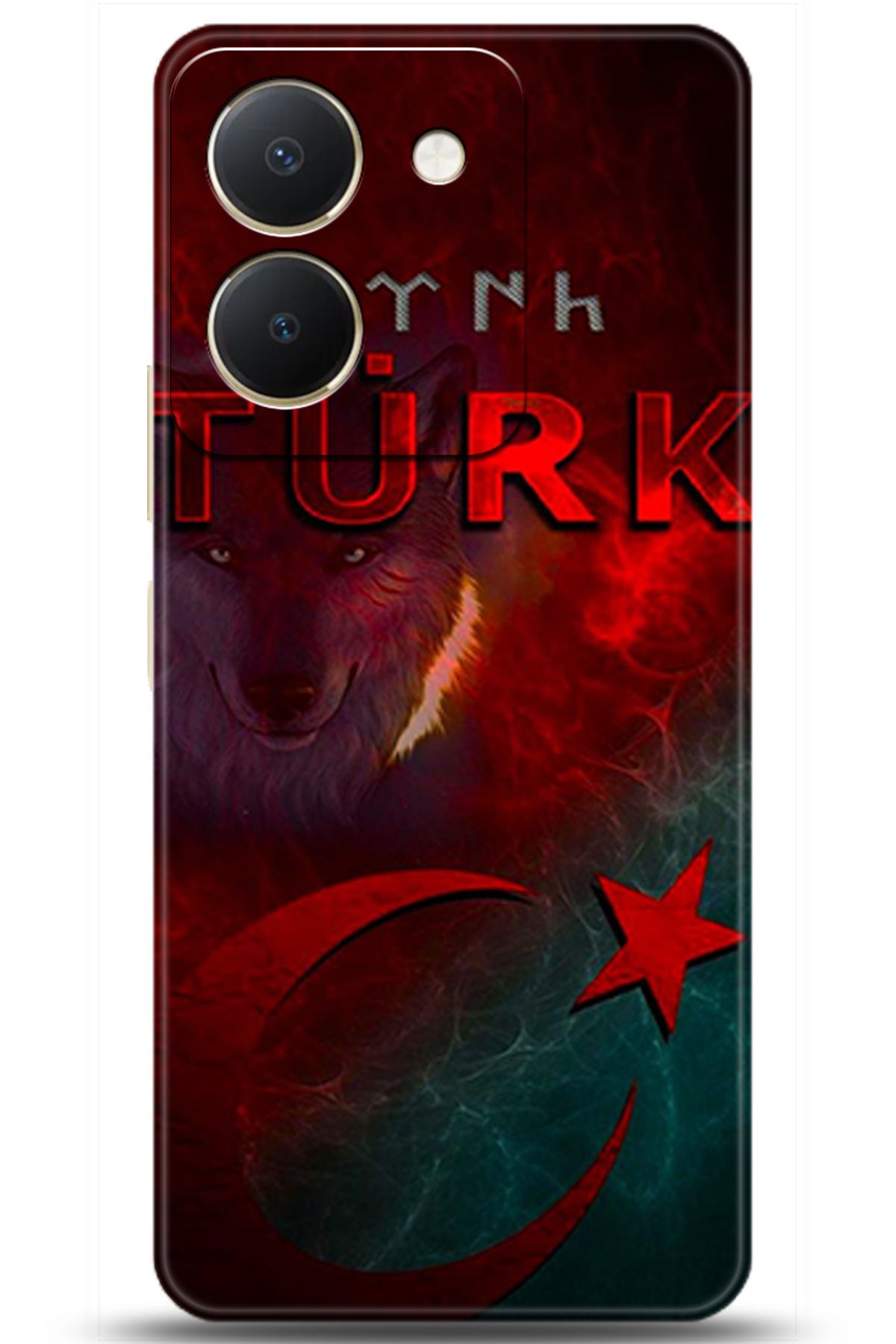Noprin Vivo Y36 4G Kılıf HD Baskılı Kılıf - Happiness Series 5188
