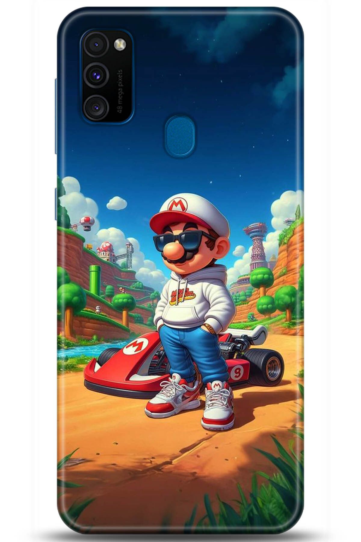 Noprin Samsung Galaxy M30S Kılıf HD Baskılı Kılıf - Happiness Series 5207