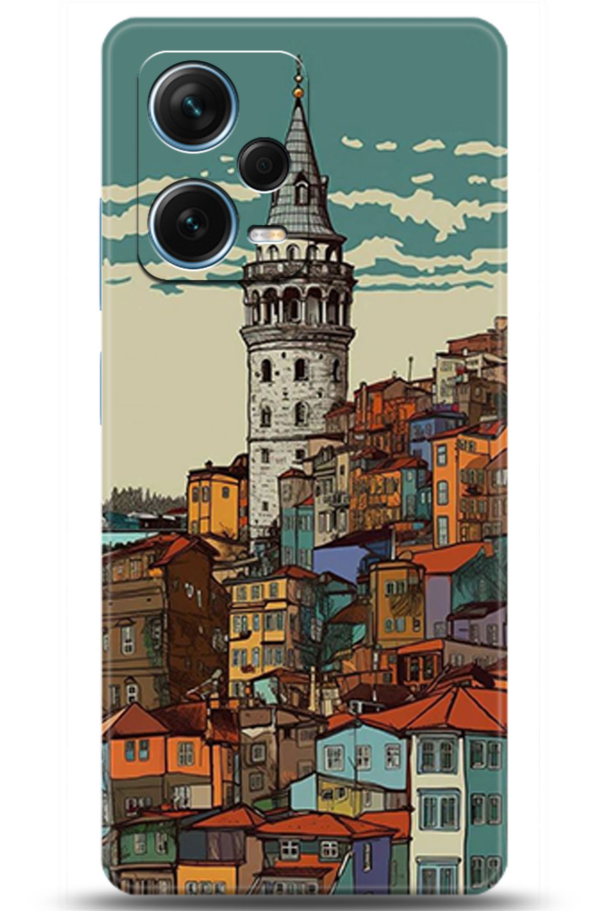 Noprin Xiaomi Redmi Note 12 Pro Plus Kılıf HD Baskılı Kılıf - Happiness Series 5199