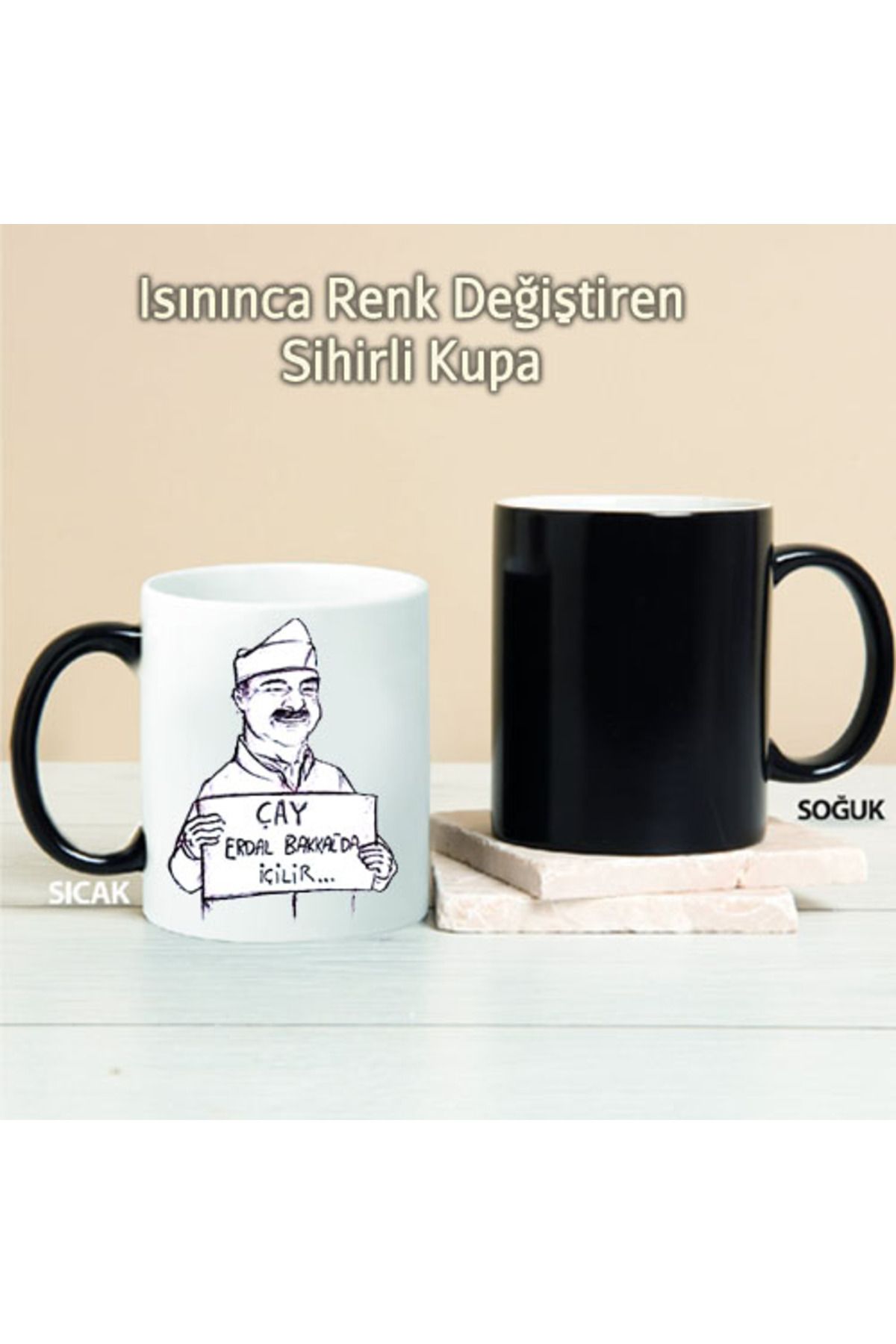 feifei Çay Erdal Bakkalda İçilir Kişiye Özel Sihirli Kupa Pi244