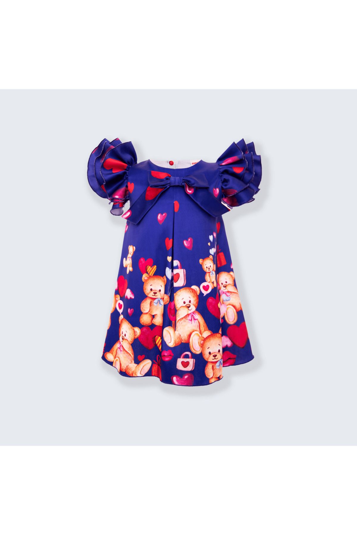 nannie Rochita Fetite Albastra Ursuleti - 6-7 Ani - 2–3 years