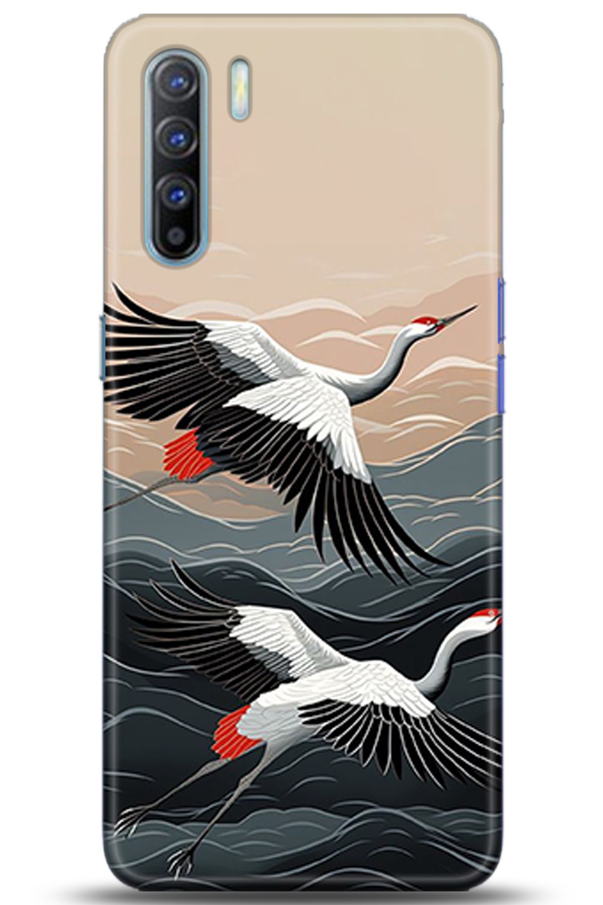 OPPO Reno 3 Kılıf HD Baskılı Kılıf - Happiness Series 5232
