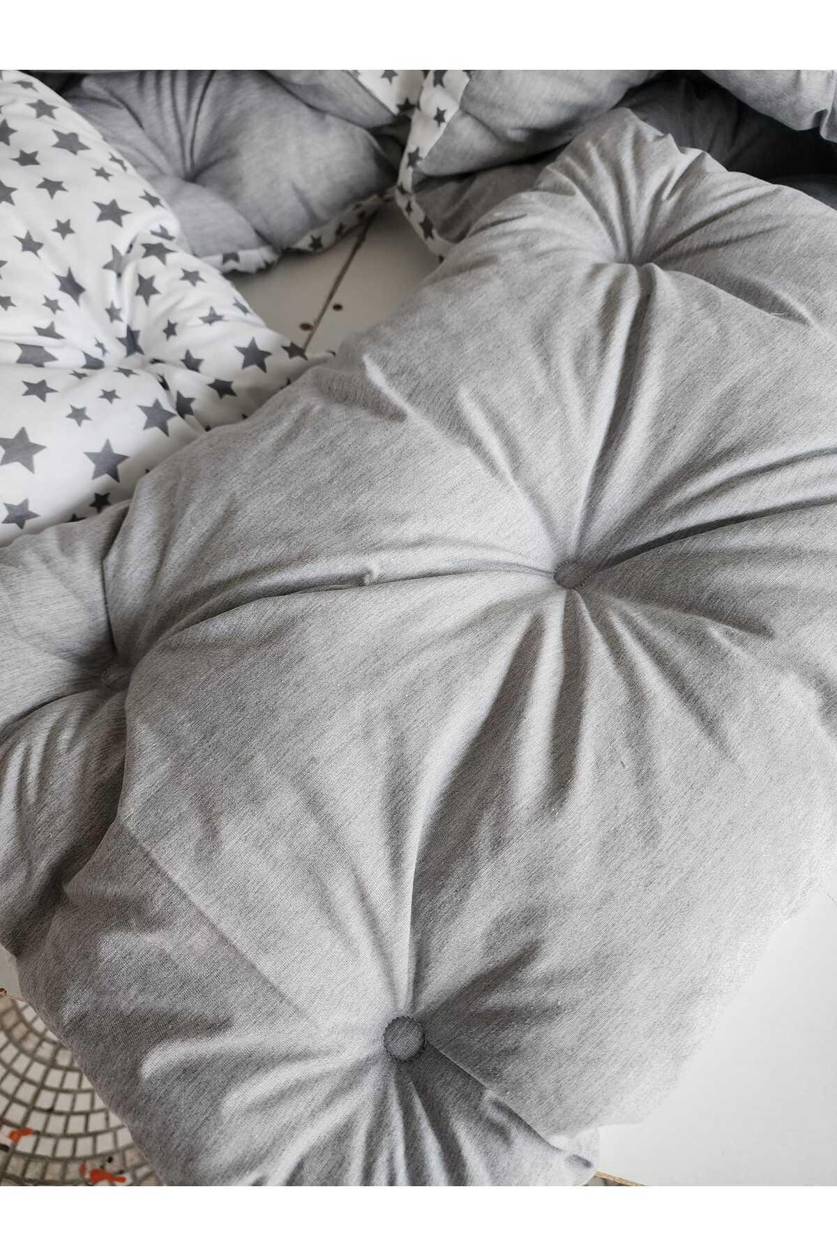 babynestdunyasi 60x120 Cm Beşik Kenar Koruma 45 Cm Yükseklik fotoğrafı 3 (önizleme)