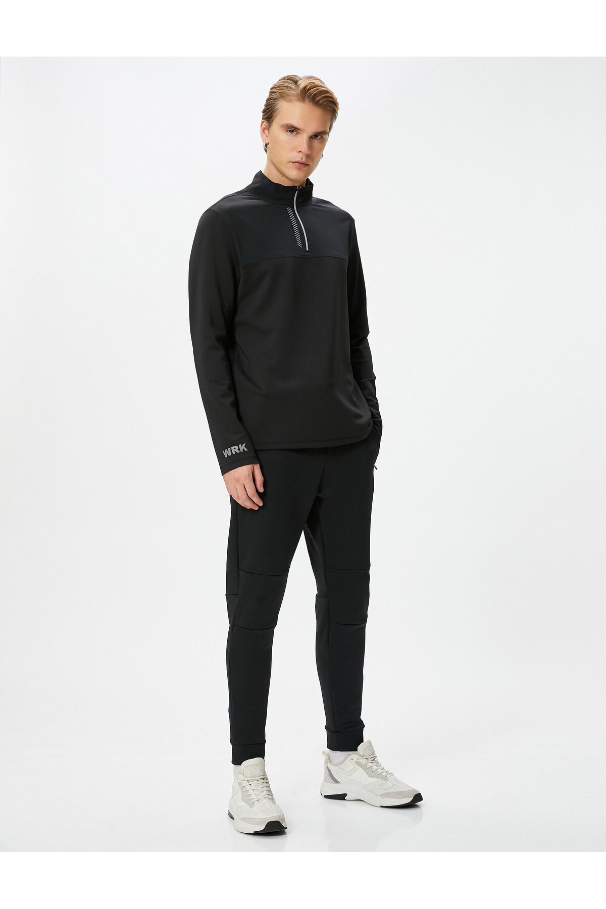 Koton Yeni Sezon Spor Eşofman Altı Jogger Beli Bağcıklı Dikiş Detaylı Cepli