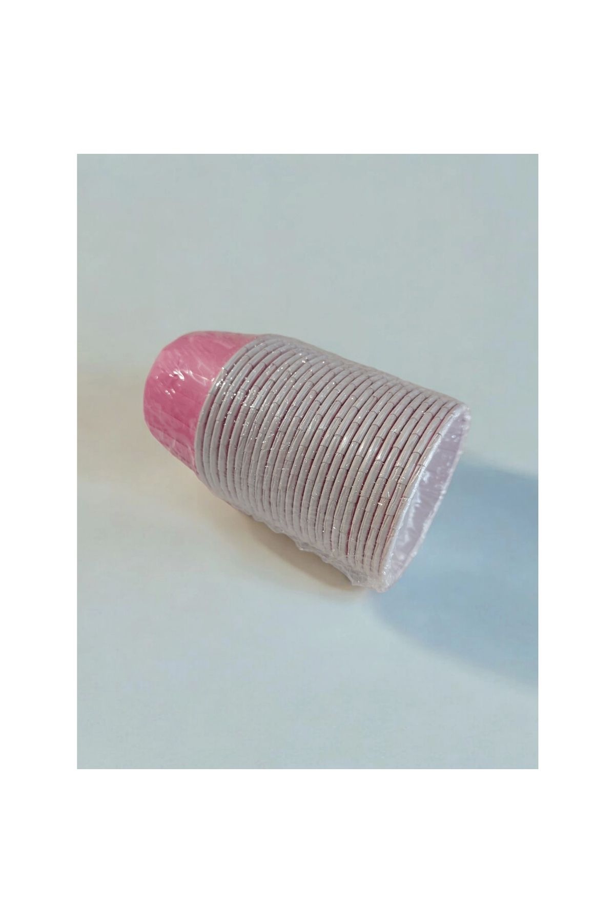 artizanmutfak Bens Cup Cake | Sufle Kapsülü | Muffin Kapsülü Pembe 25 Adet (50x39 mm)