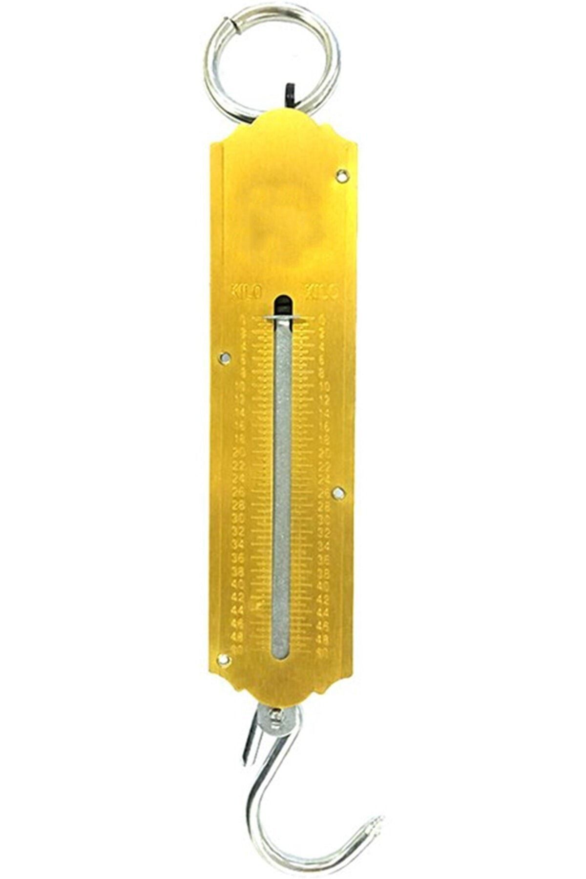 hipiylow 50 Kg Kapasiteli Mekanik Metal El Kantarı Tartısı Gold Seri