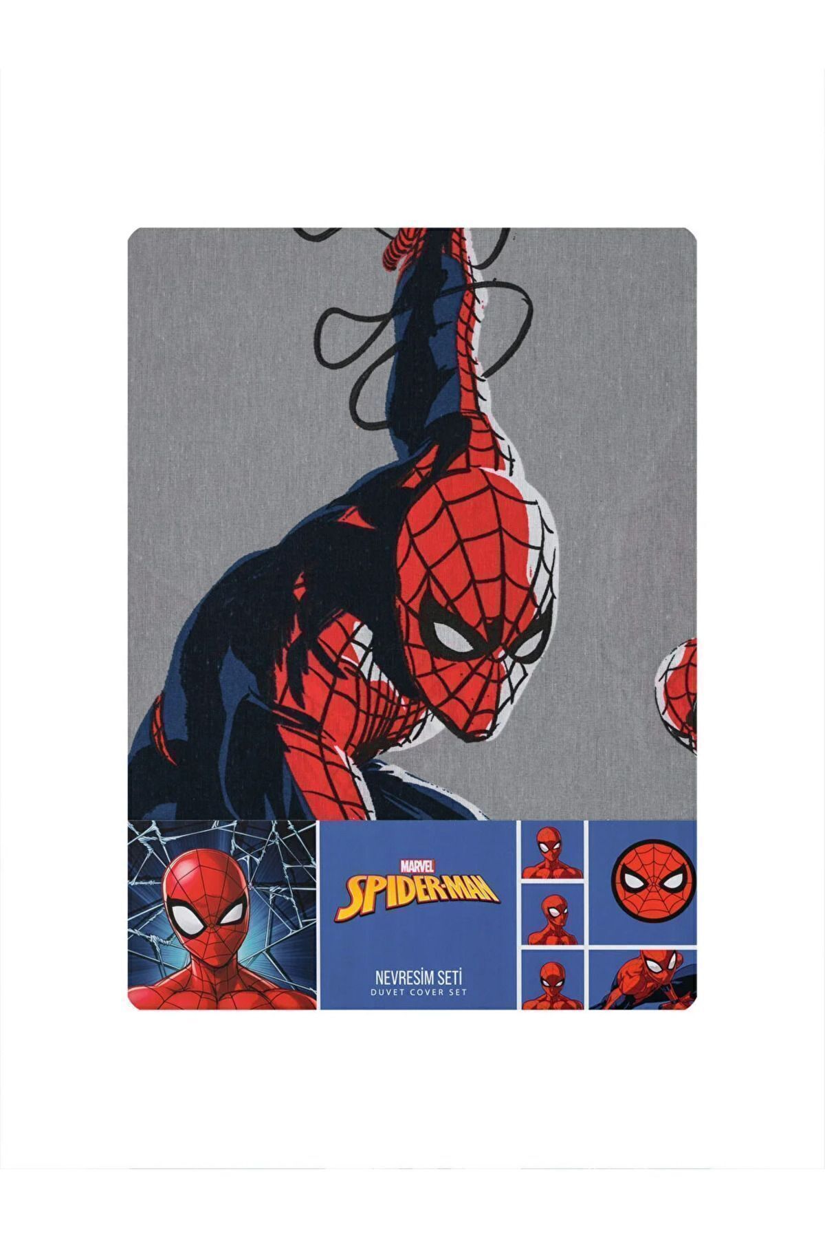 LC Waikiki-LCW HOME Spiderman Printed - Single Child Duvet Cover Set 2