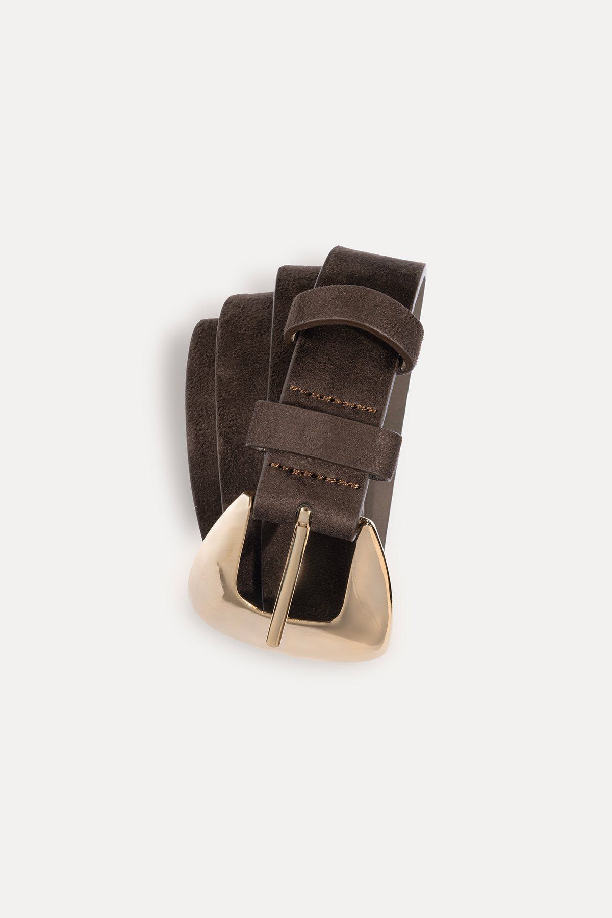 VATKALI-Muse Brown Suede Belt 3