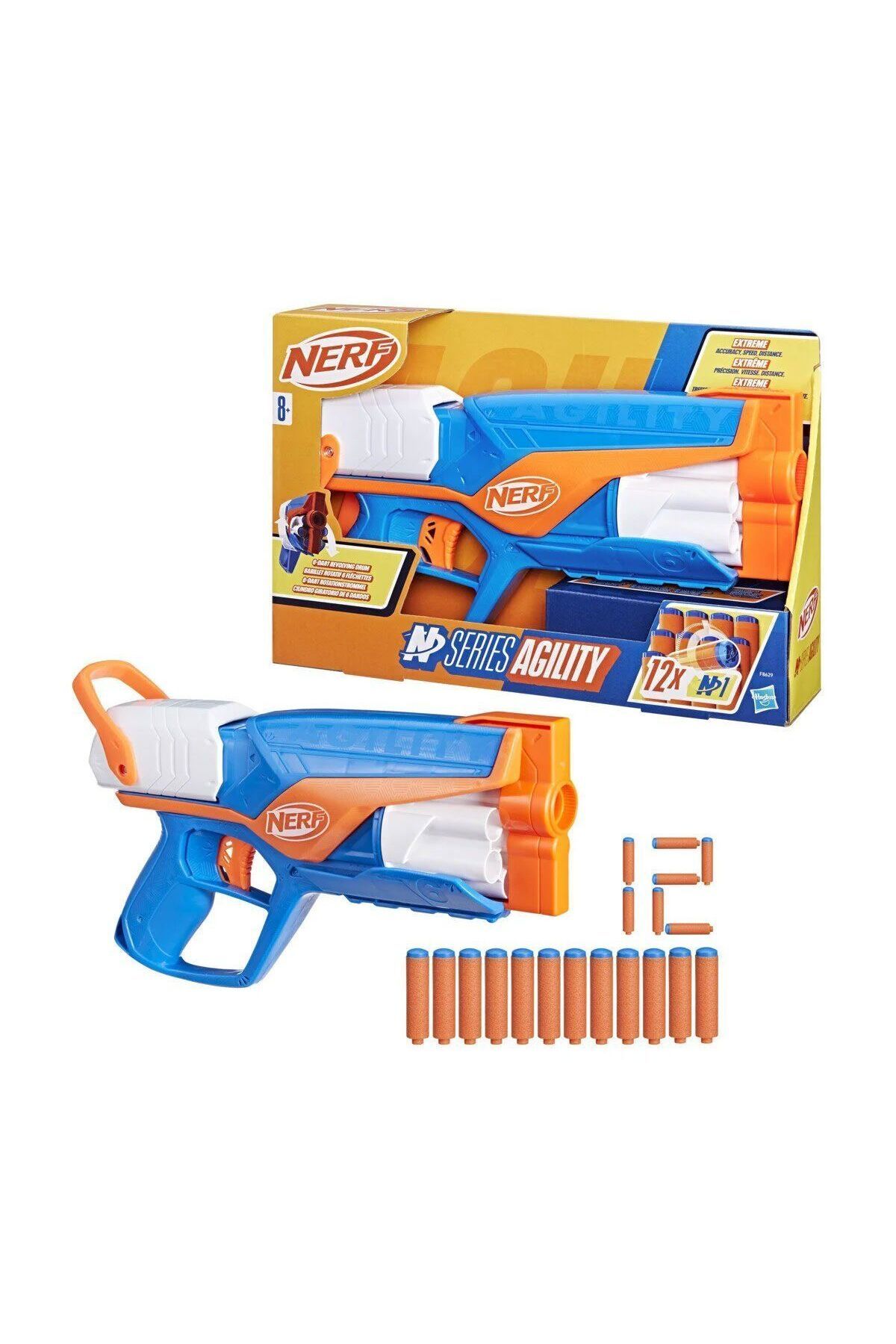 Easy Tedarik F8629 Nerf N Serisi Agility Dart Tabancası