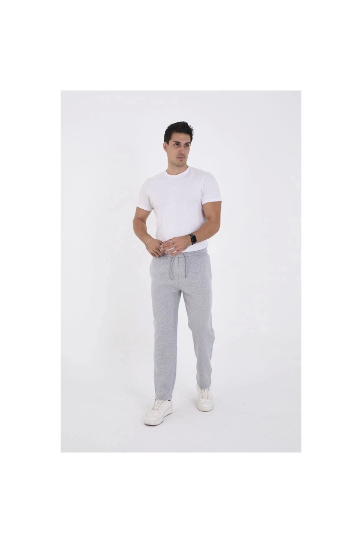 Narnuga Unisex Üç İplik Basic Eşofman Özel Tasarım Pantolon